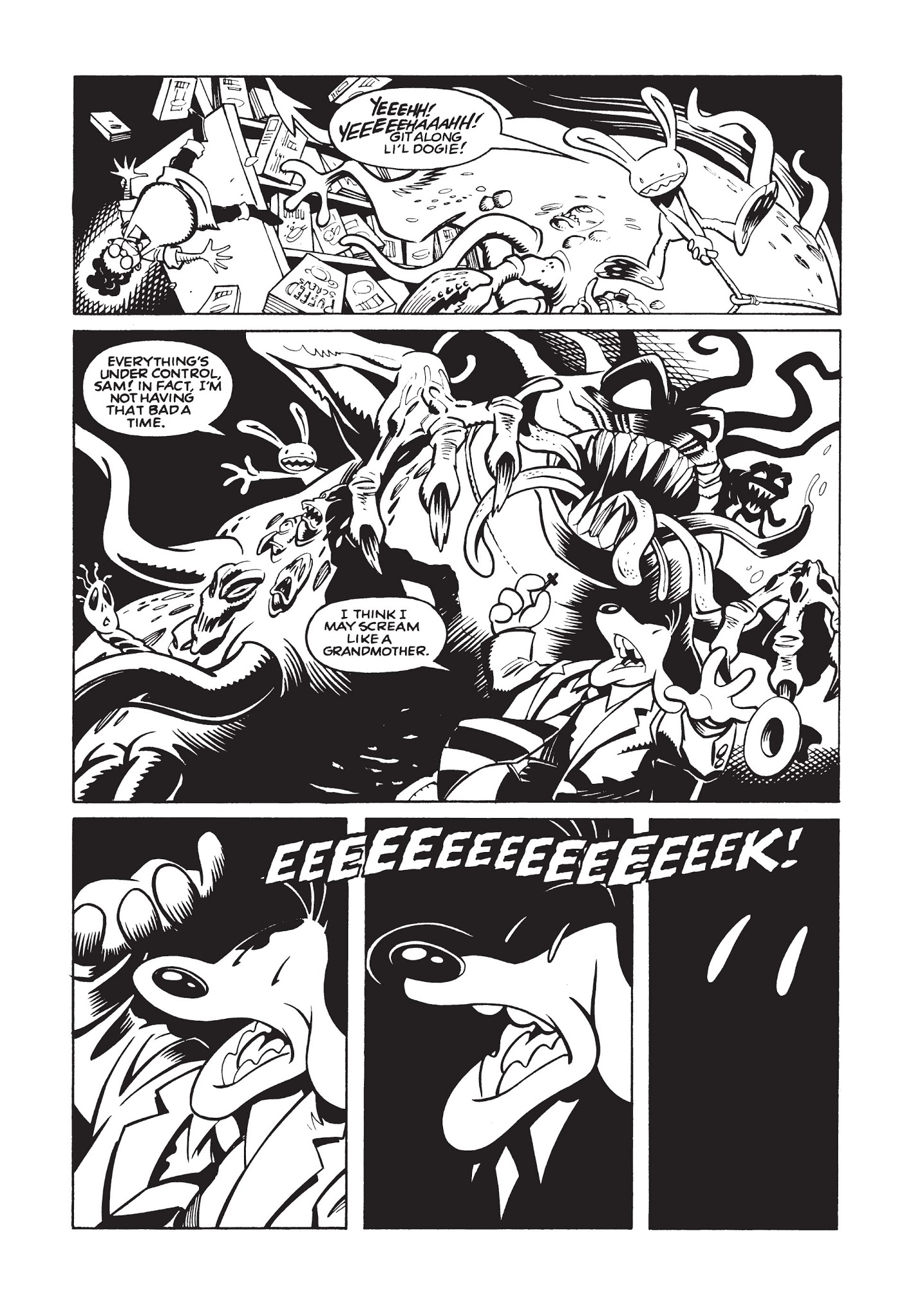 Read online Sam & Max Surfin' The Highway comic -  Issue # TPB - 129