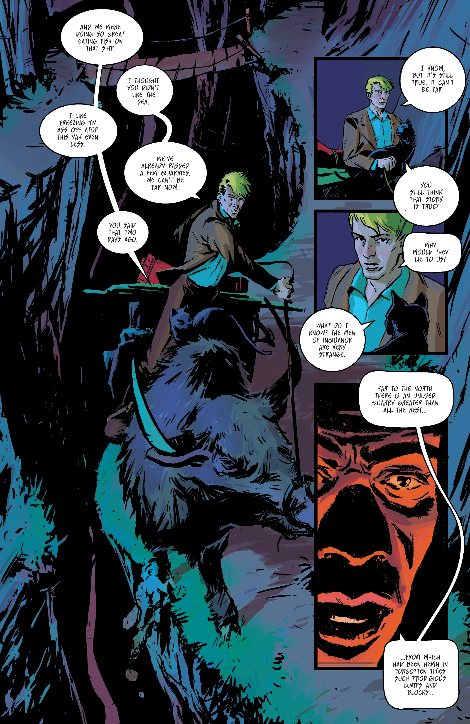Read online Lovecraft Unknown Kadath comic -  Issue #6 - 5