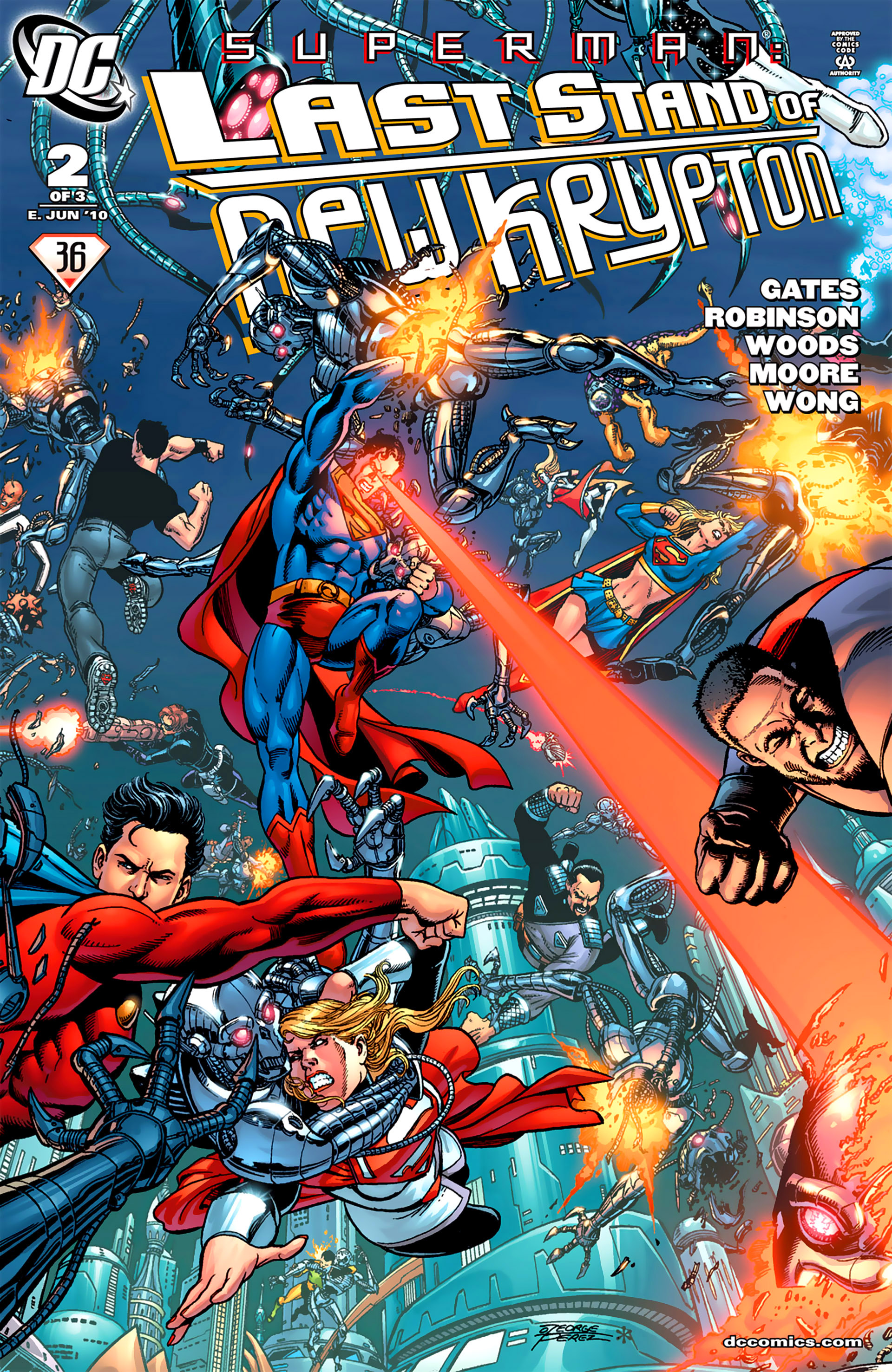 Read online Superman: Last Stand of New Krypton comic -  Issue #2 - 1