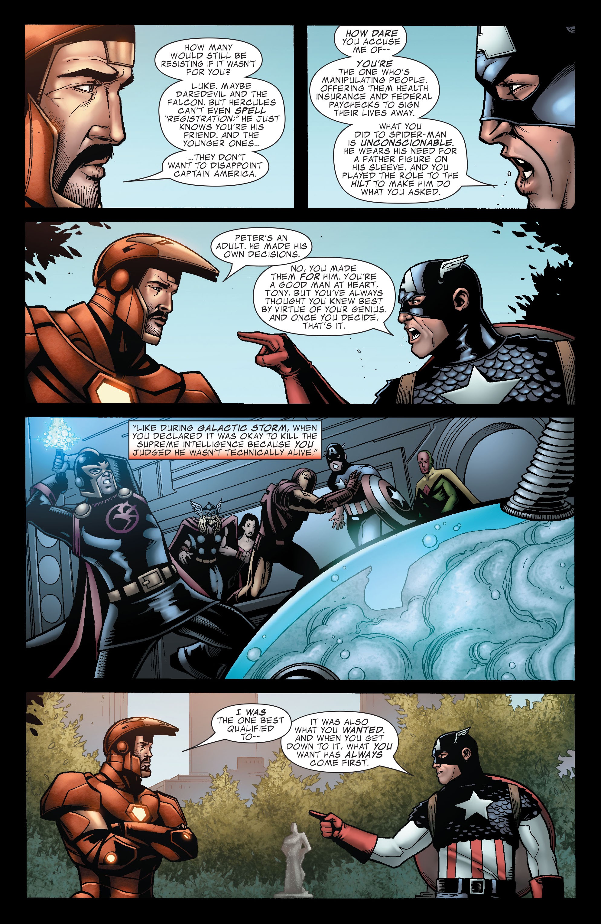Read online Civil War: Iron Man comic -  Issue # TPB - 25