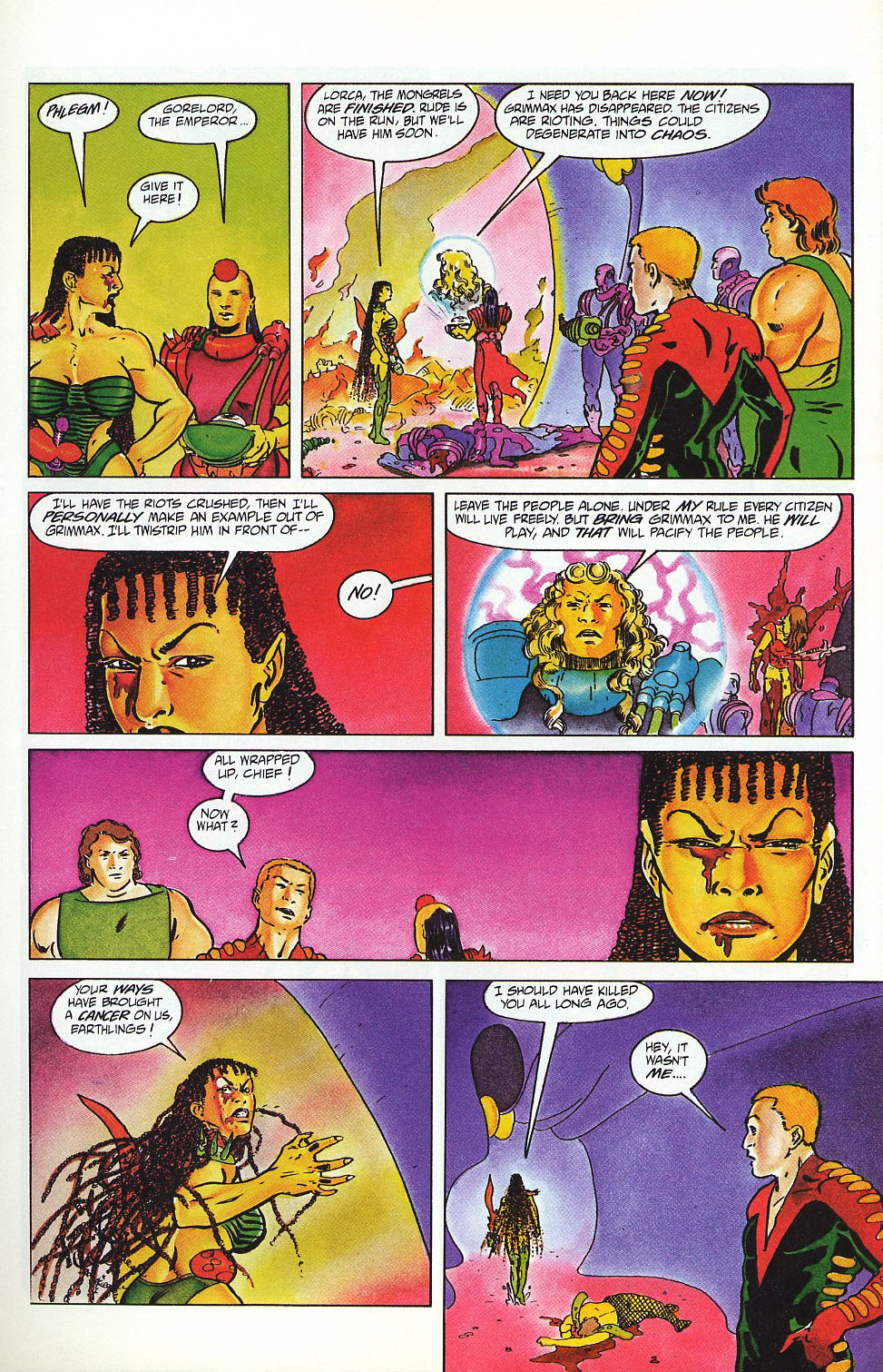 Read online Warriors of Plasm comic -  Issue #8 - 23