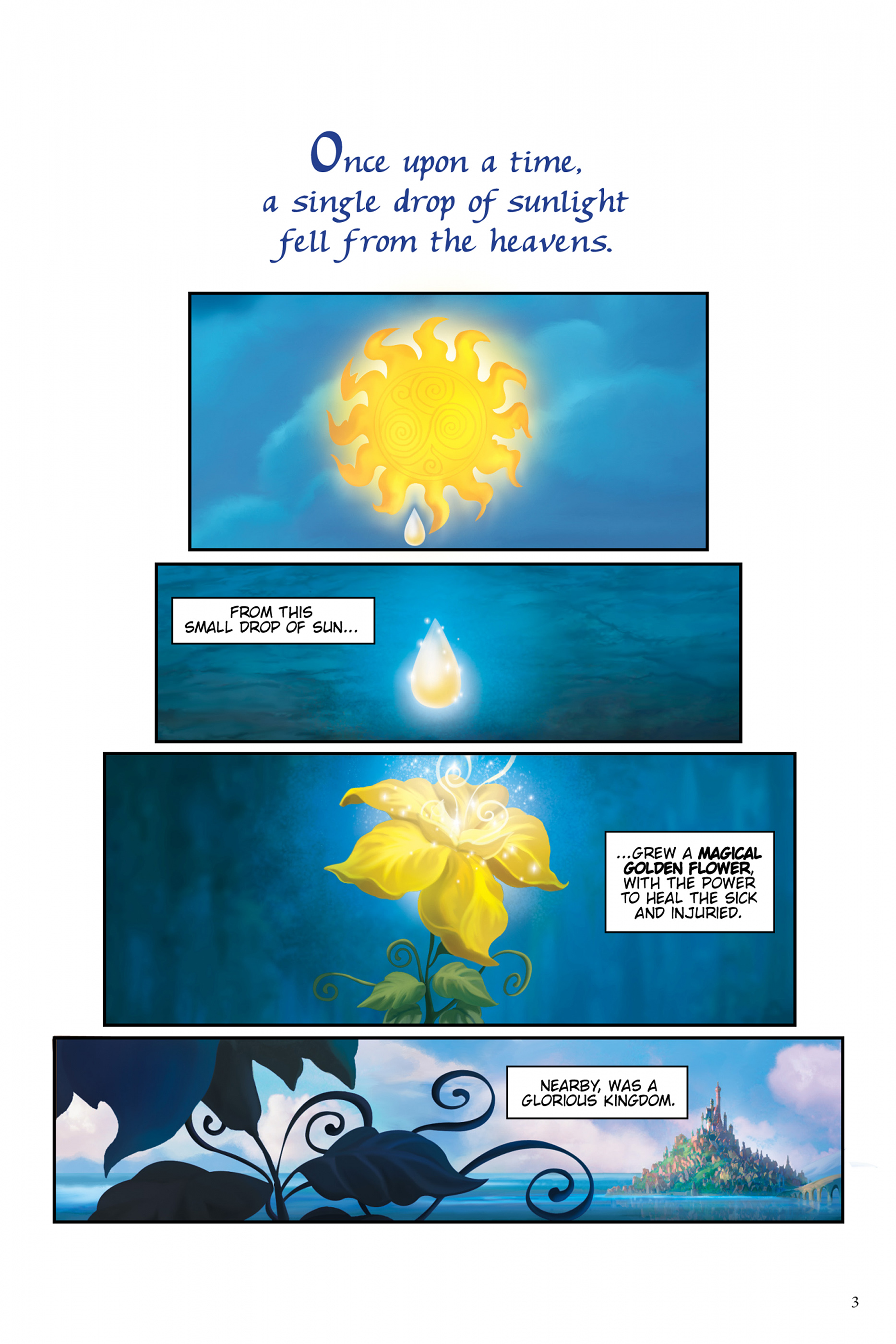 Read online Disney Tangled: The Story of the Movie in Comics comic -  Issue # Full - 5