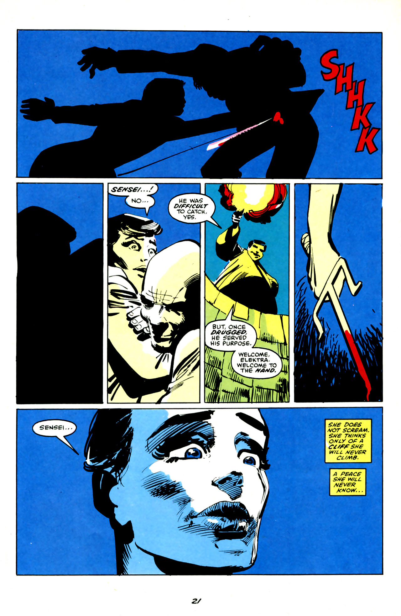Read online Elektra Megazine comic -  Issue #1 - 22