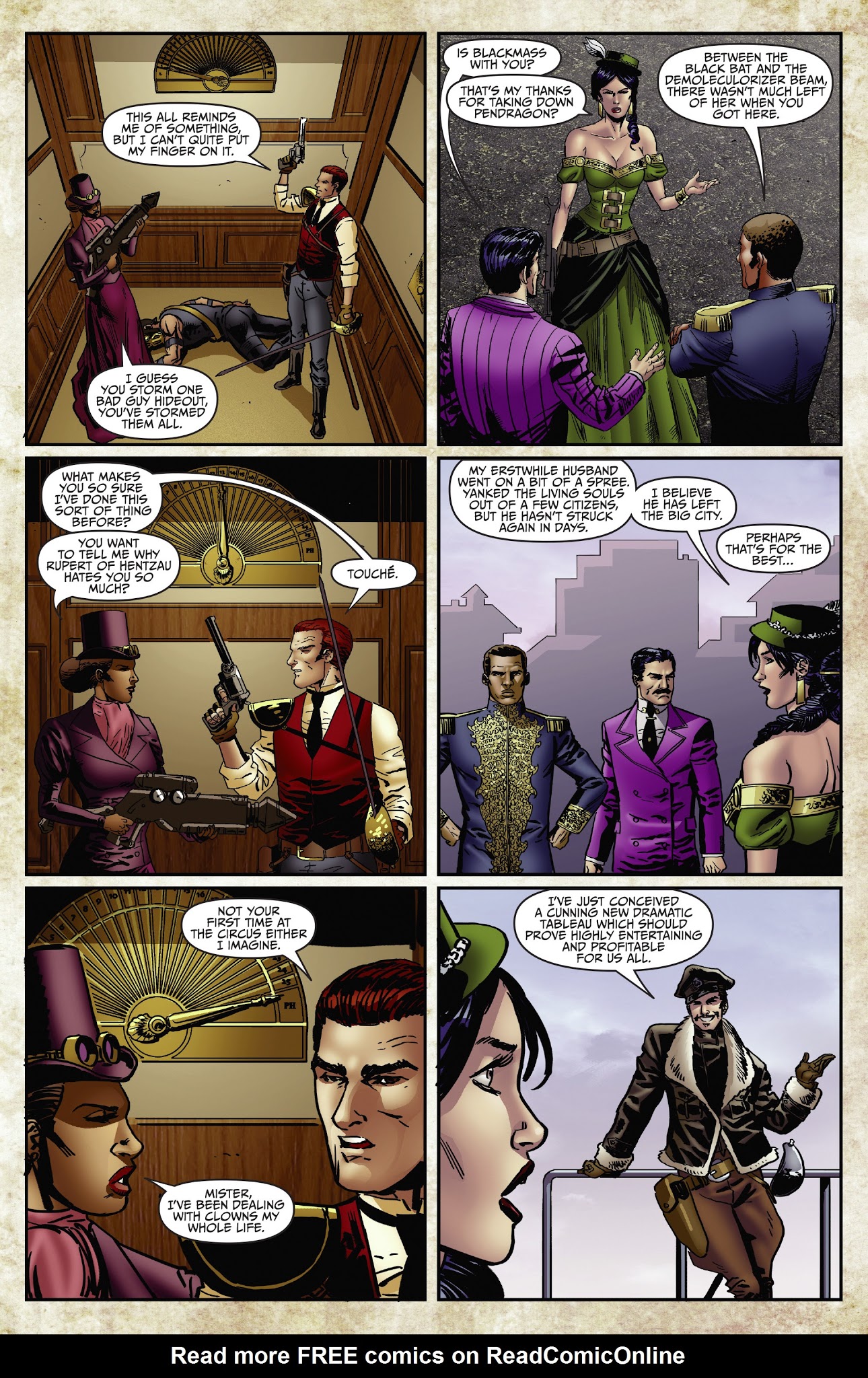Read online Legenderry: Vampirella comic -  Issue #5 - 9