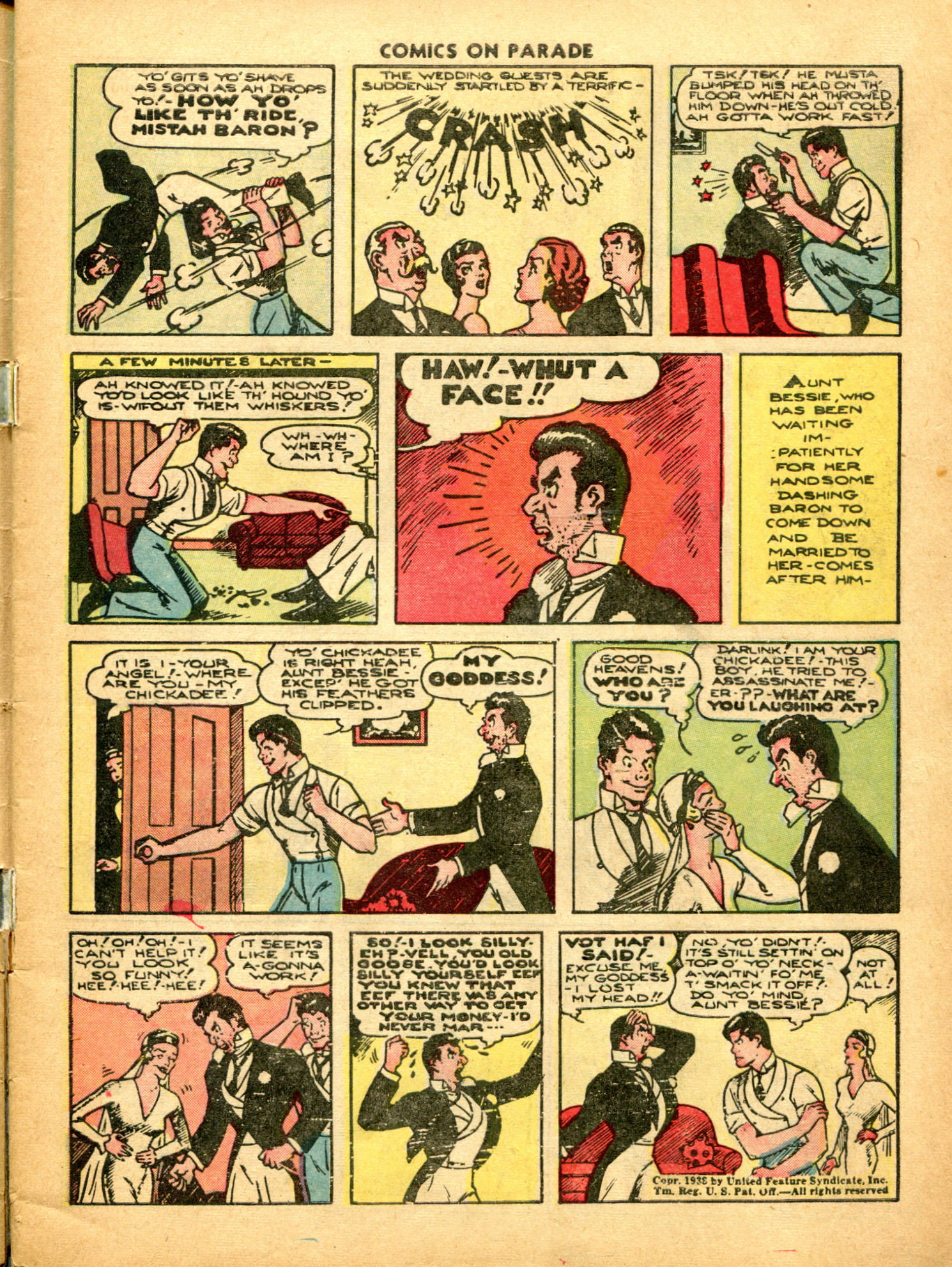 Read online Comics on Parade comic -  Issue #7 - 7