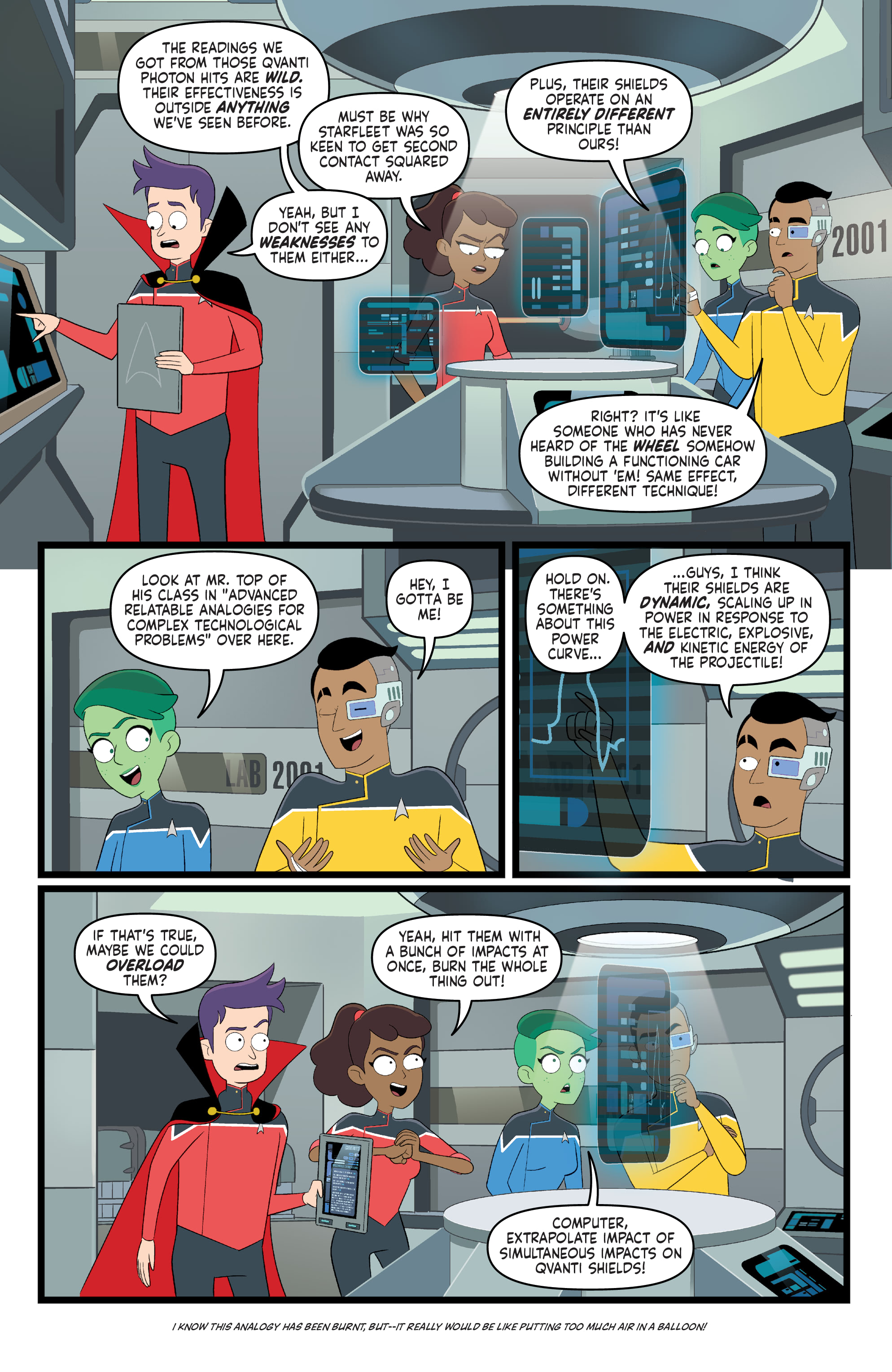 Read online Star Trek: Lower Decks comic -  Issue #3 - 7