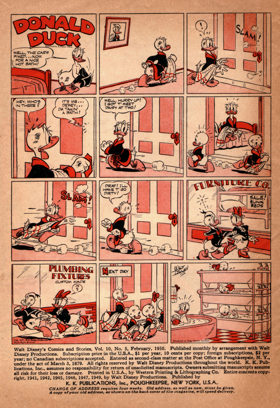 Read online Walt Disney's Comics and Stories comic -  Issue #113 - 2