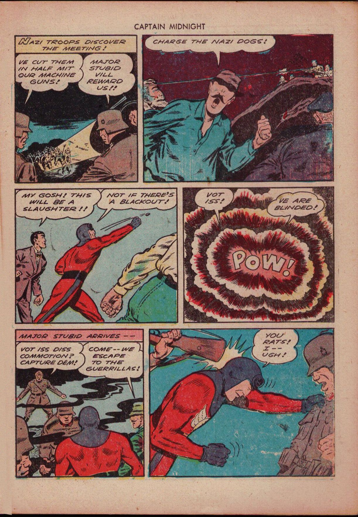 Read online Captain Midnight (1942) comic -  Issue #16 - 7