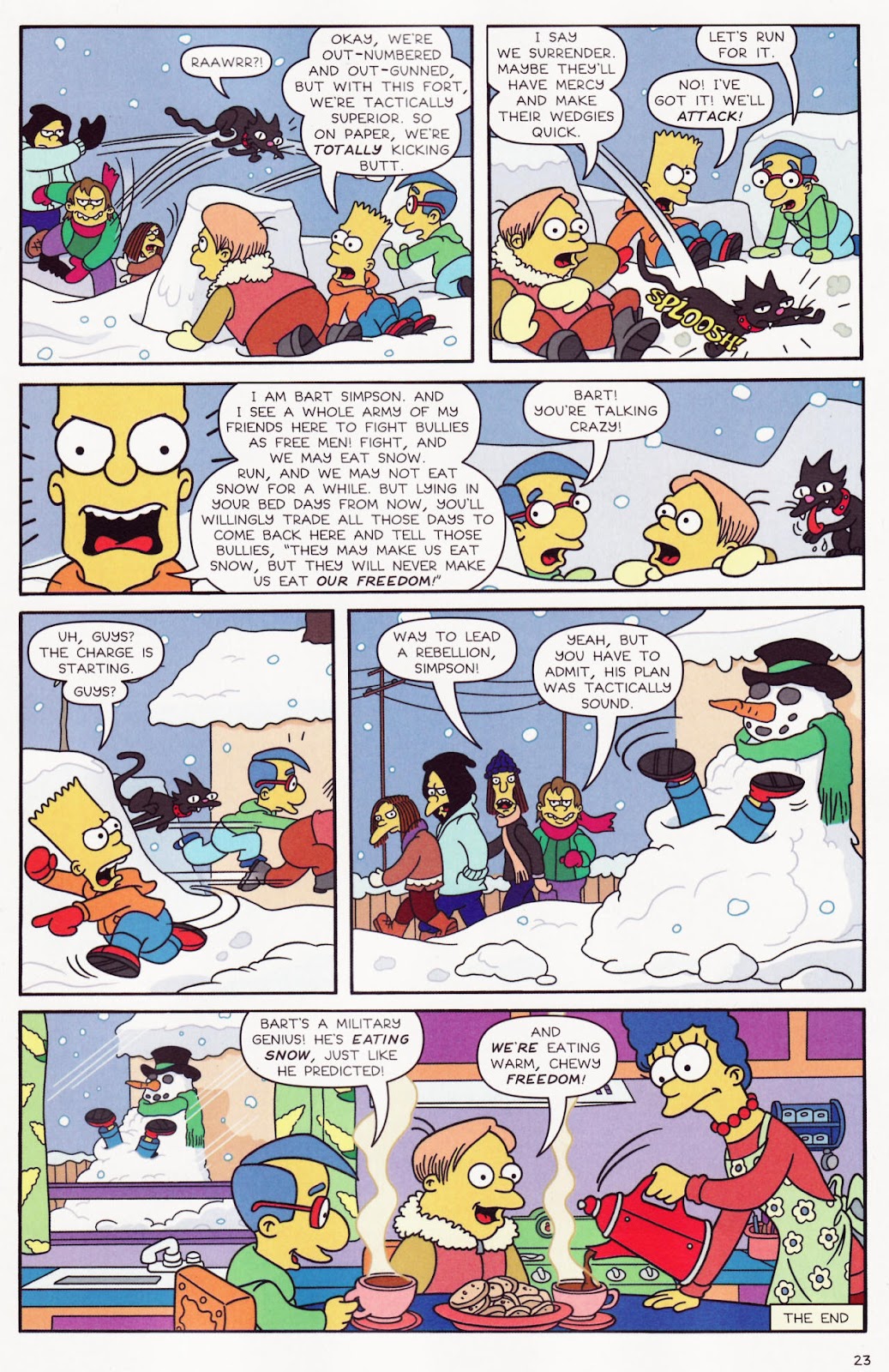 Read online The Simpsons Winter Wingding comic -  Issue #2 - 25
