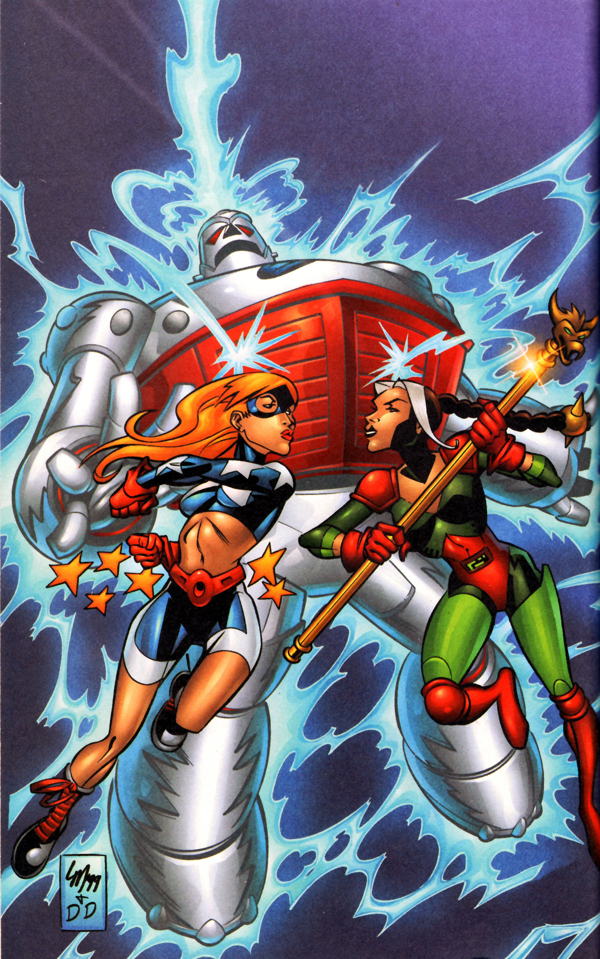 Read online Stars and S.T.R.I.P.E. comic -  Issue # _TPB 1 - 14