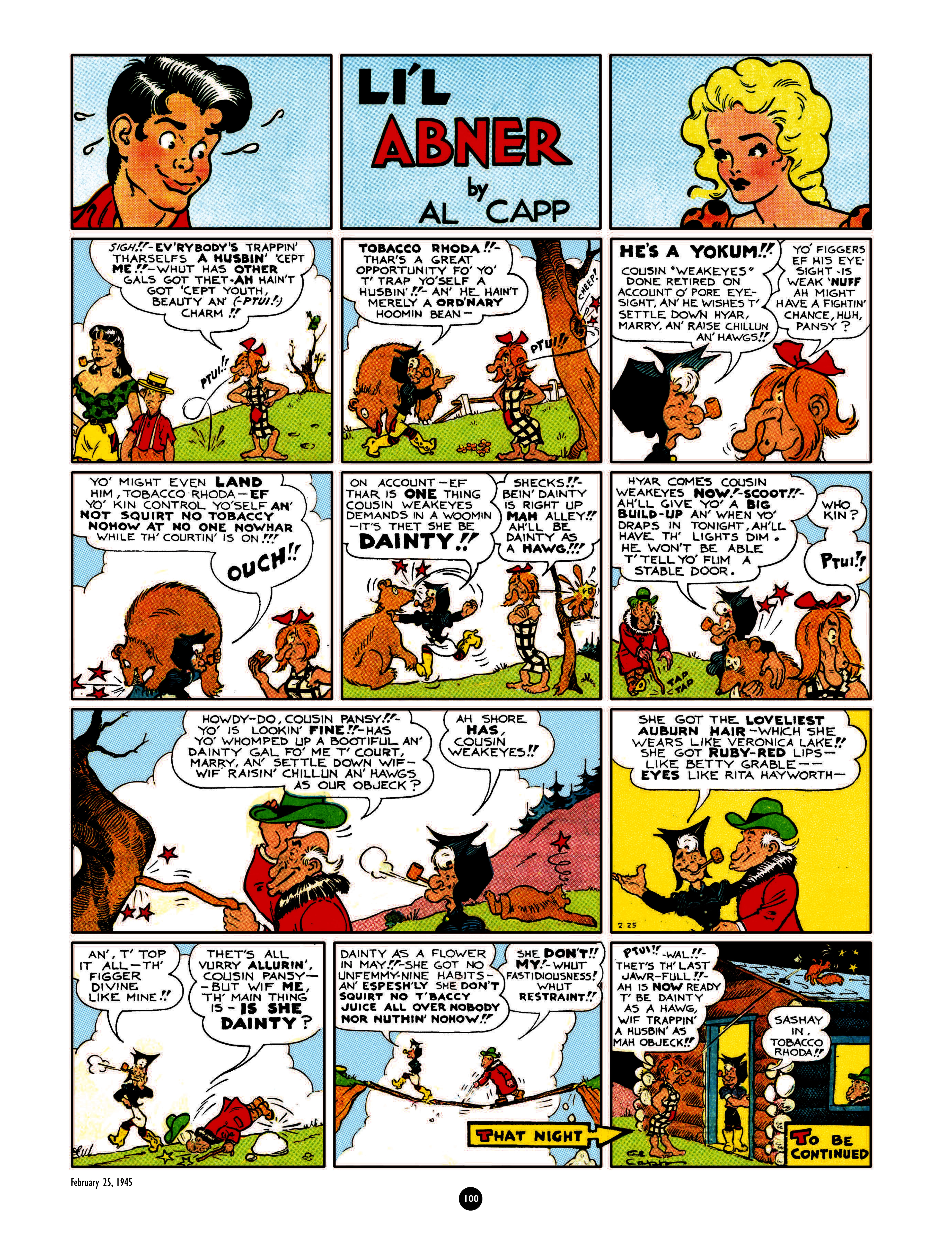 Read online Al Capp's Li'l Abner Complete Daily & Color Sunday Comics comic -  Issue # TPB 6 (Part 2) - 1