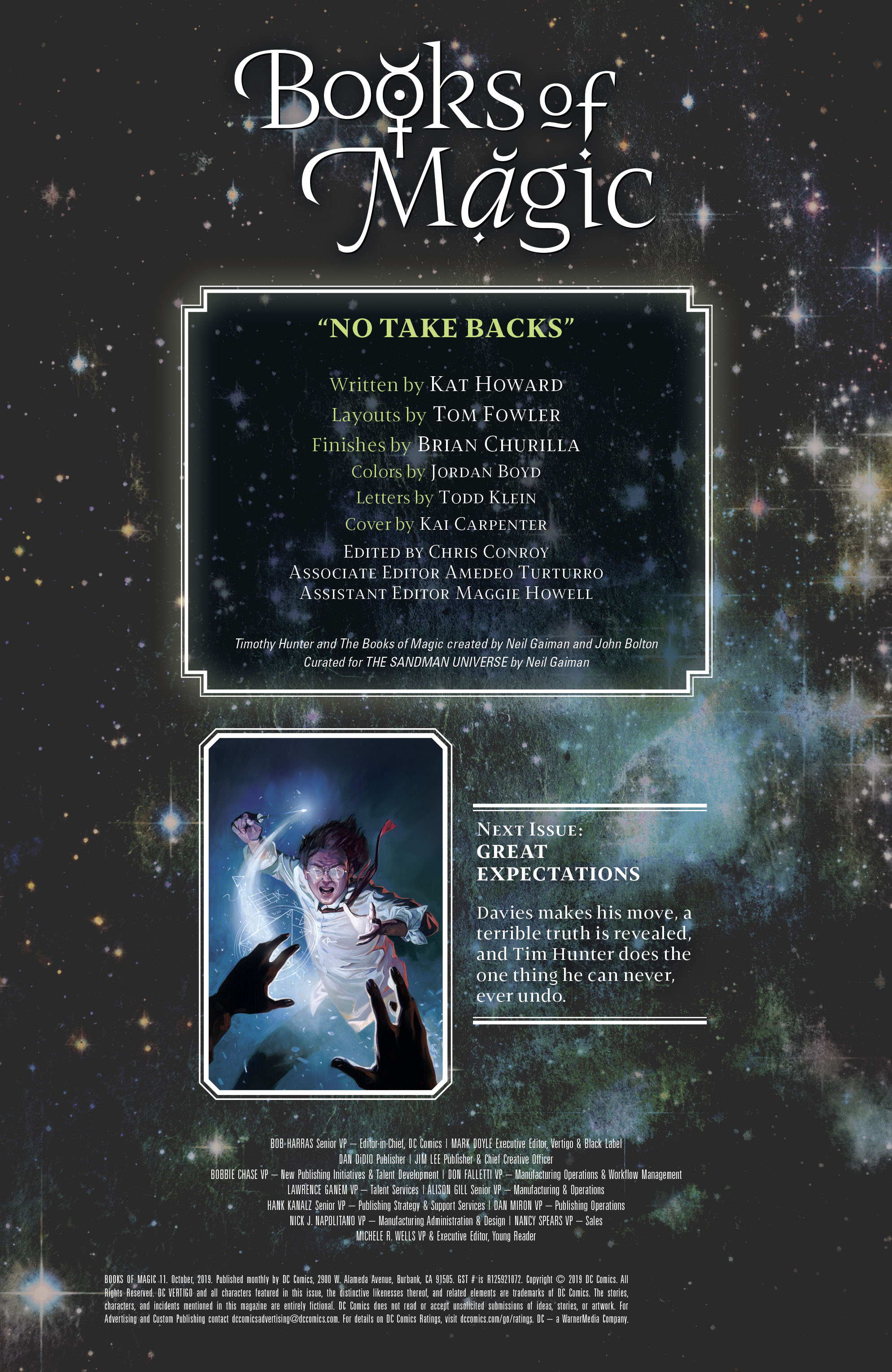 Read online Books of Magic (2018) comic -  Issue #11 - 24