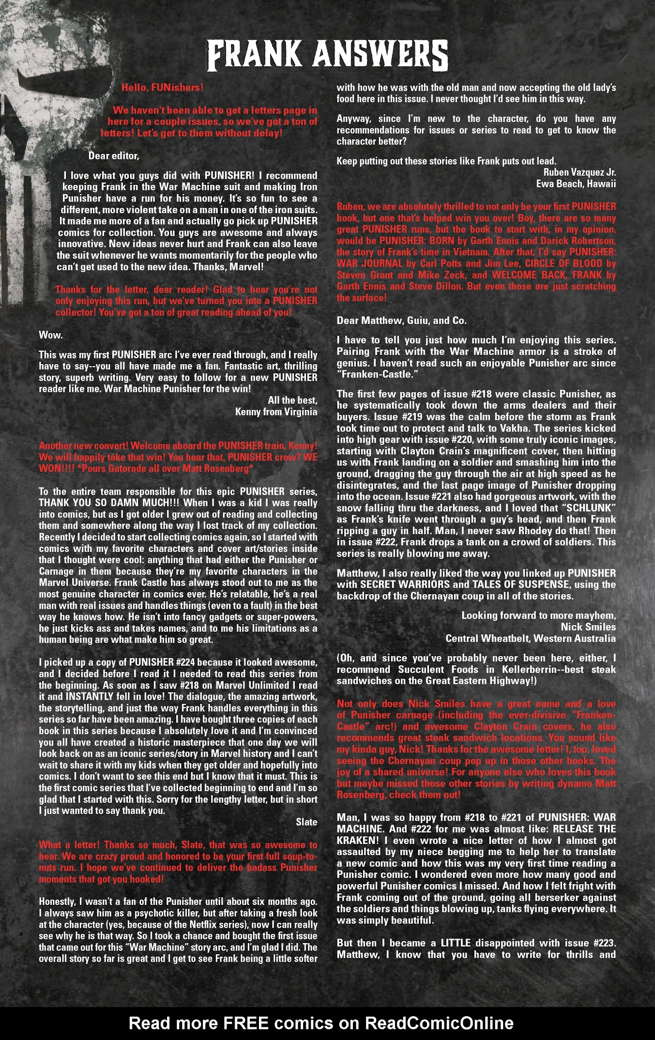 Read online The Punisher (2016) comic -  Issue #227 - 22