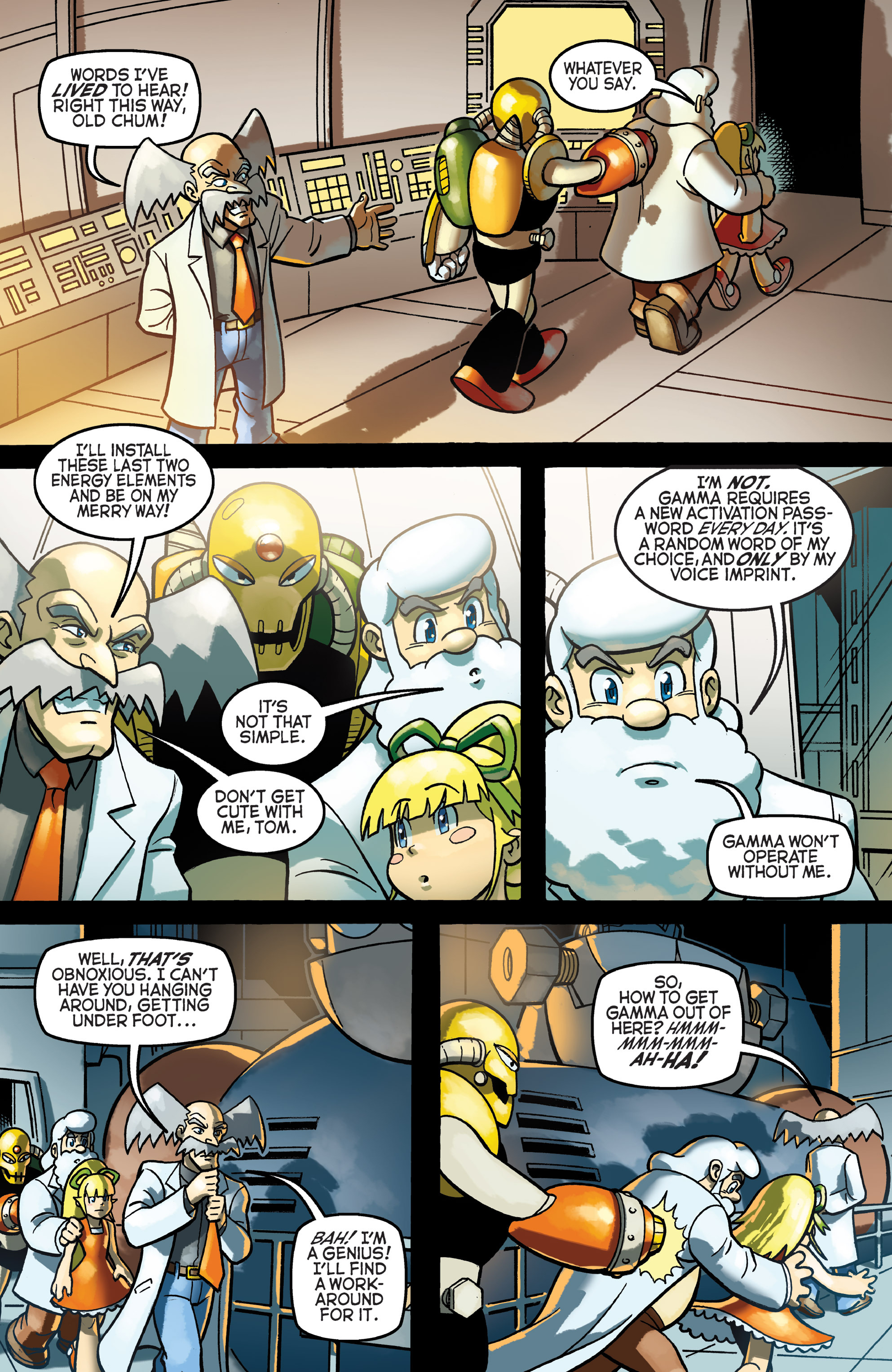 Read online Mega Man comic -  Issue #45 - 8