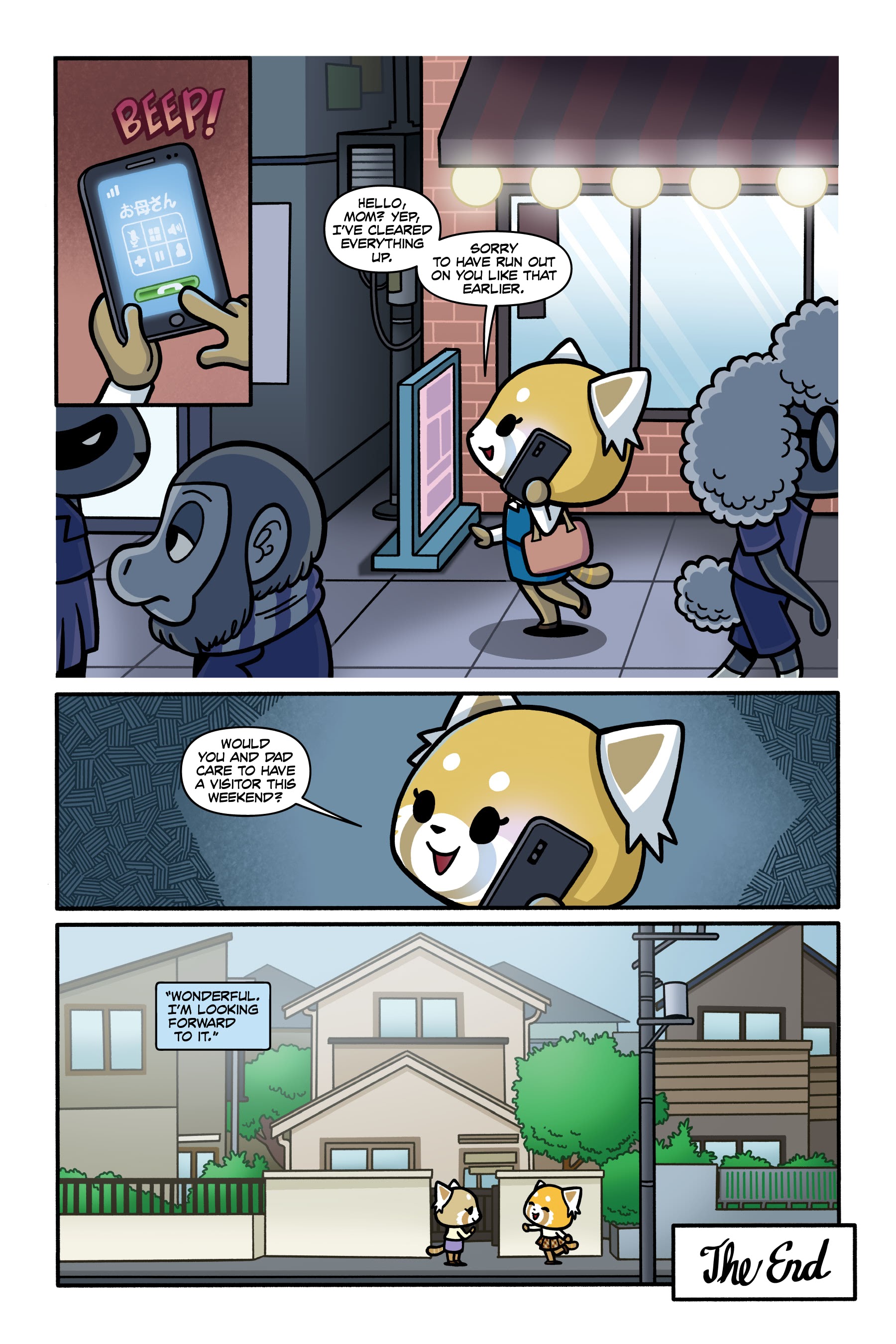 Read online Aggretsuko: Little Rei of Sunshine comic -  Issue # TPB - 75