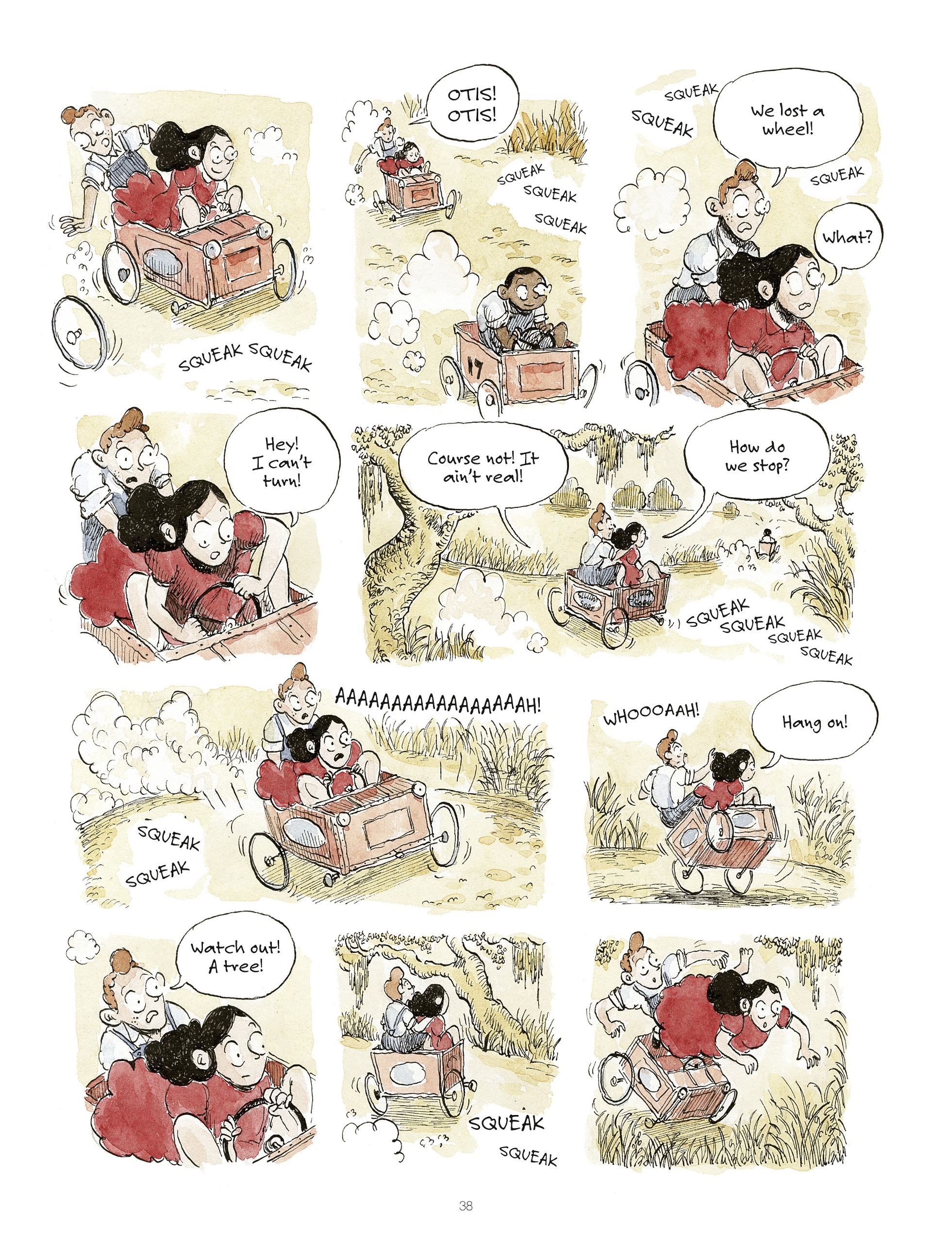 Read online Swamp: A Summer in the Bayou comic -  Issue # TPB (Part 1) - 40