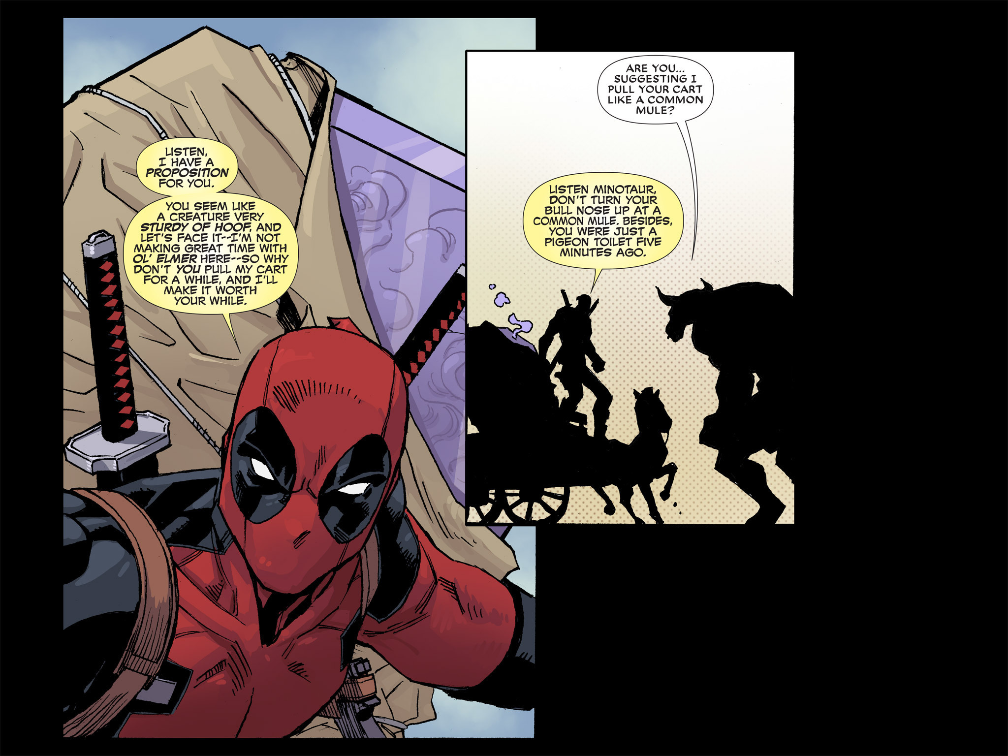Read online Deadpool: The Gauntlet Infinite Comic comic -  Issue #3 - 27