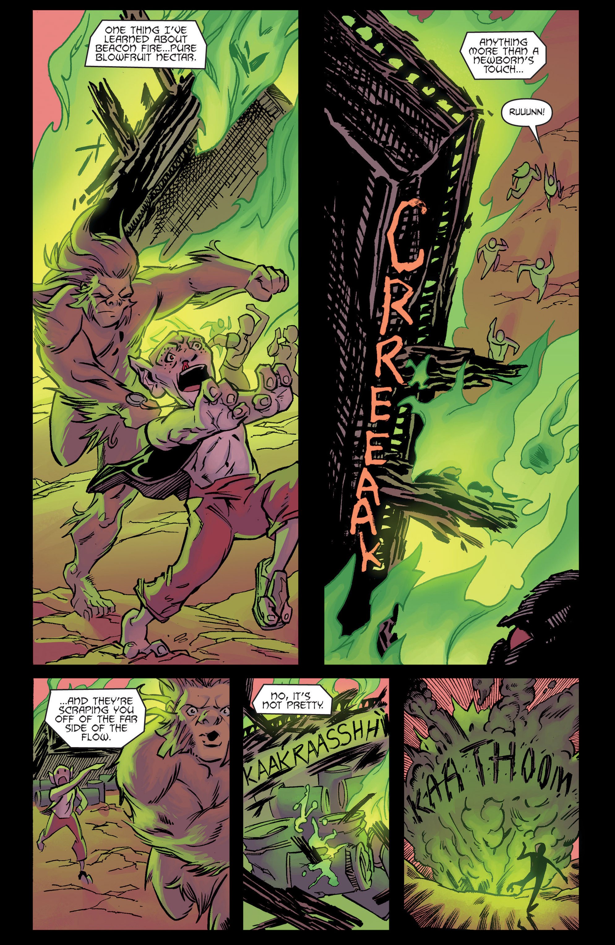 Read online Bigfoot: Sword of the Earthman (2015) comic -  Issue #3 - 8