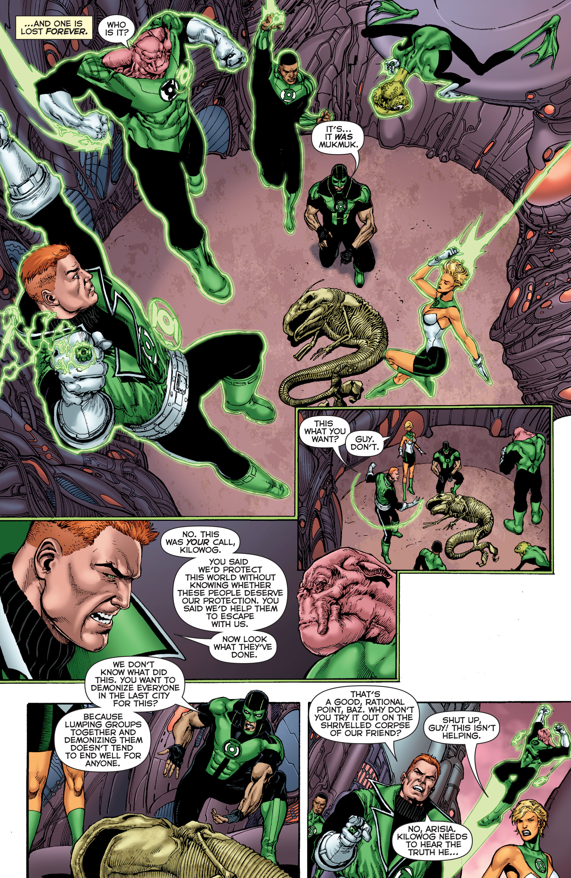 Read online Green Lantern Corps: Edge of Oblivion comic -  Issue #2 - 4