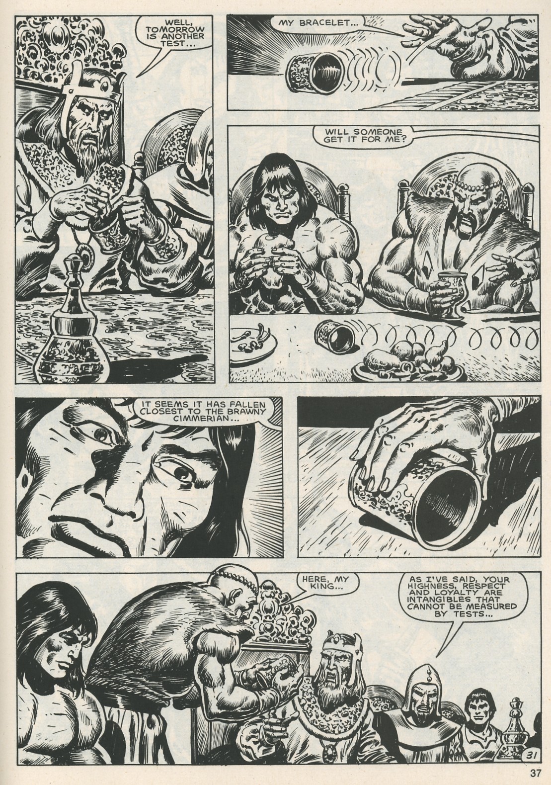 Read online The Savage Sword Of Conan comic -  Issue #113 - 37