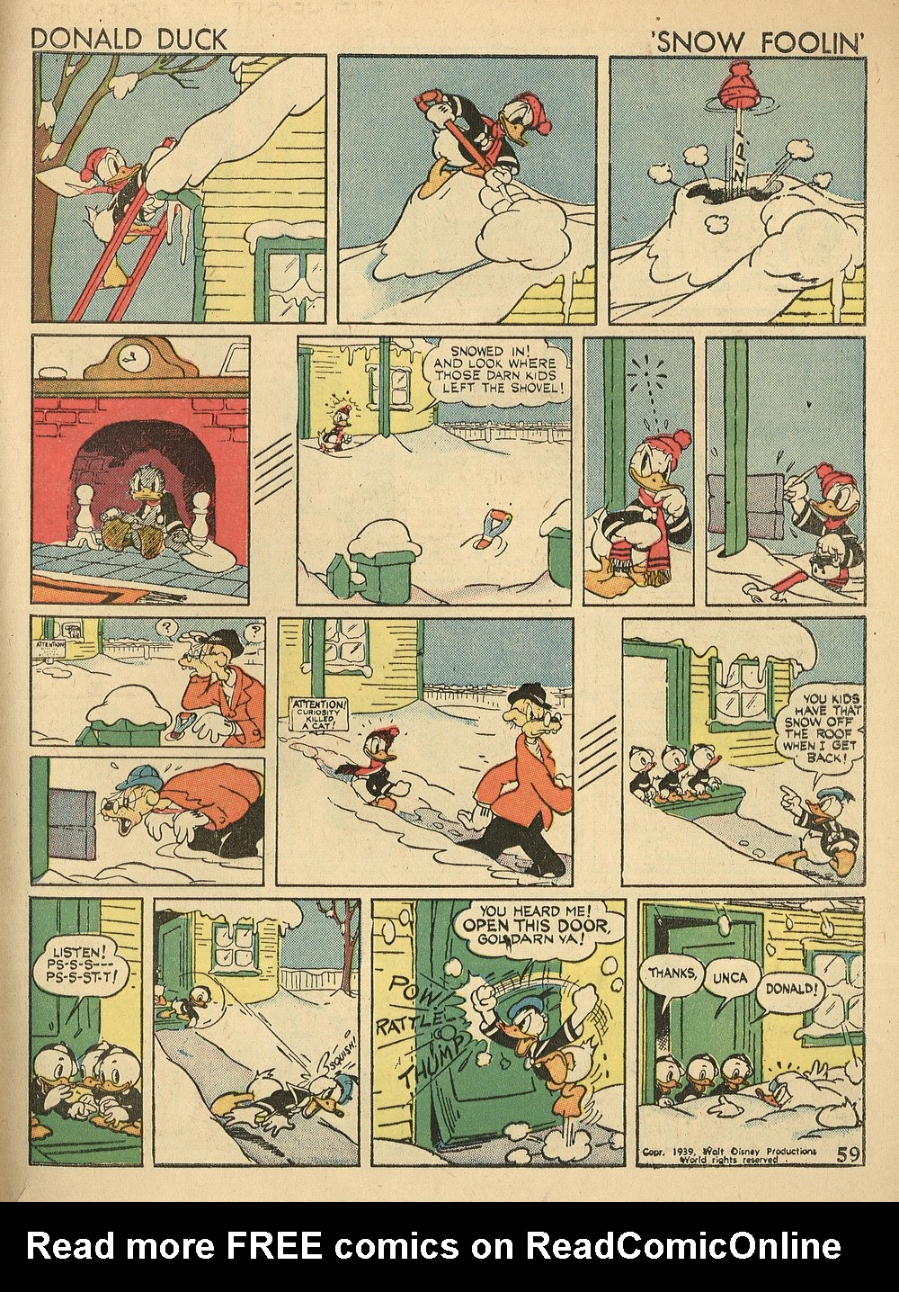 Read online Walt Disney's Comics and Stories comic -  Issue #15 - 61