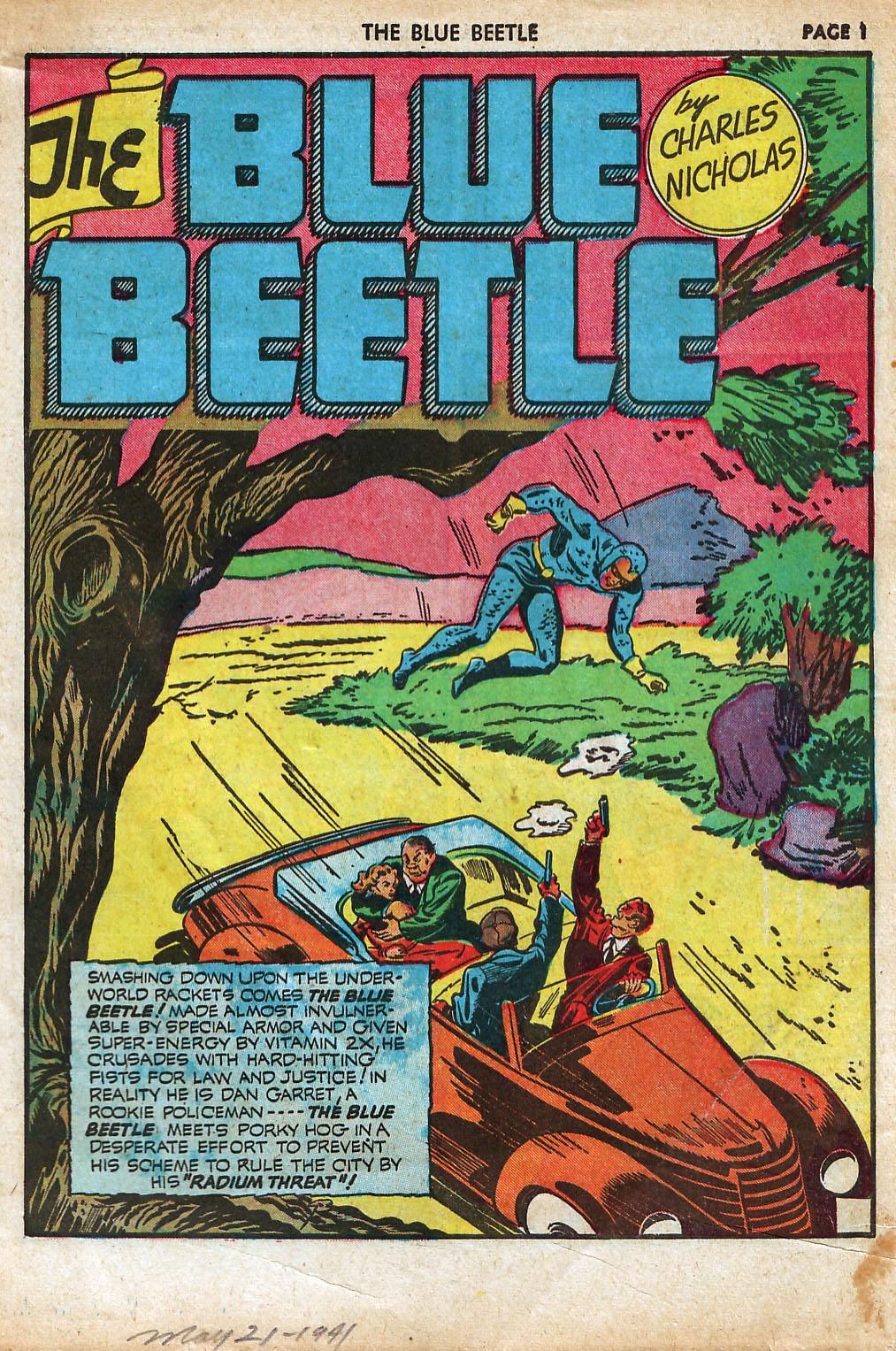 Read online The Blue Beetle comic -  Issue #8 - 3