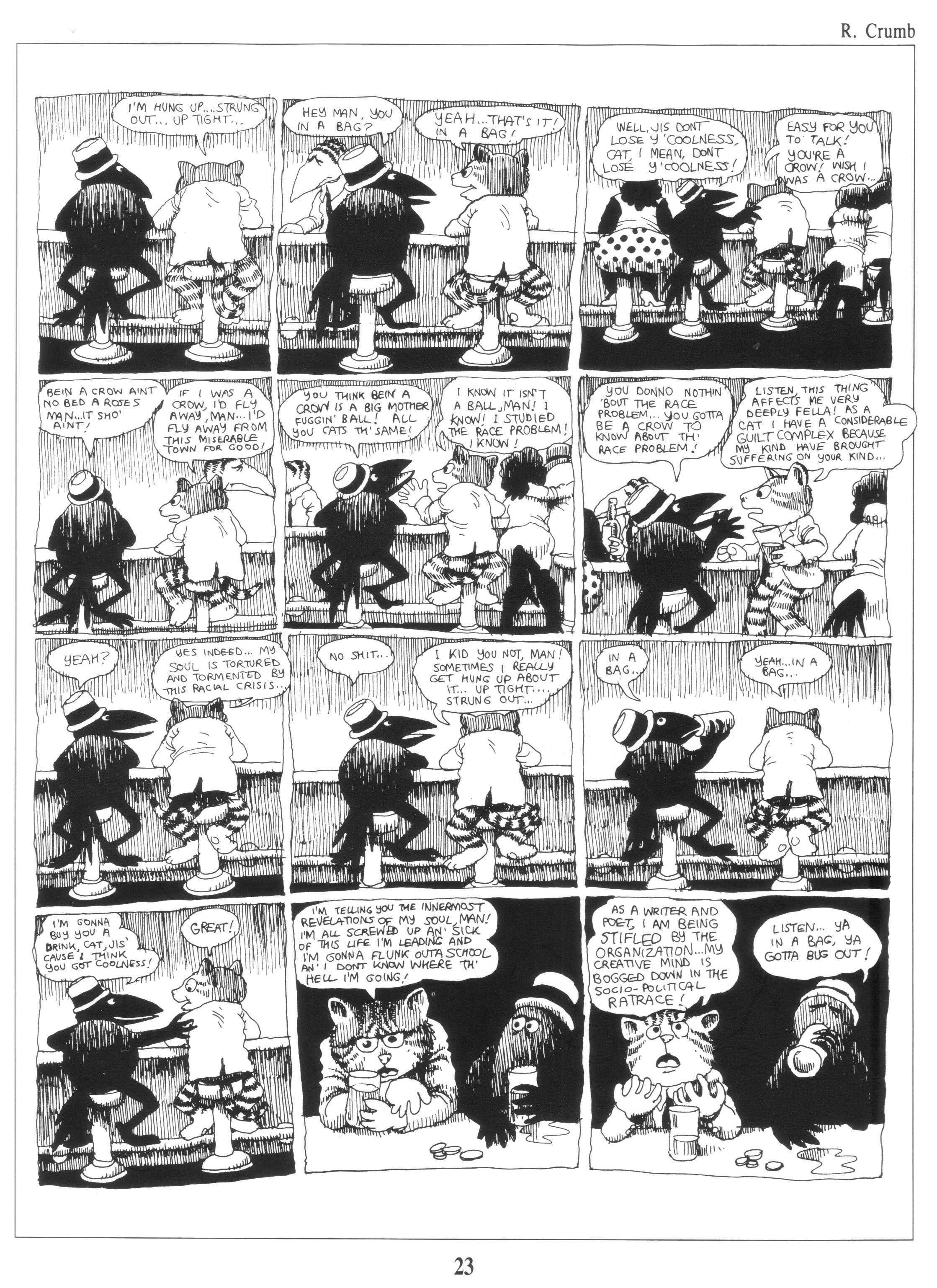 Read online The Complete Crumb Comics comic -  Issue # TPB 3 - 34