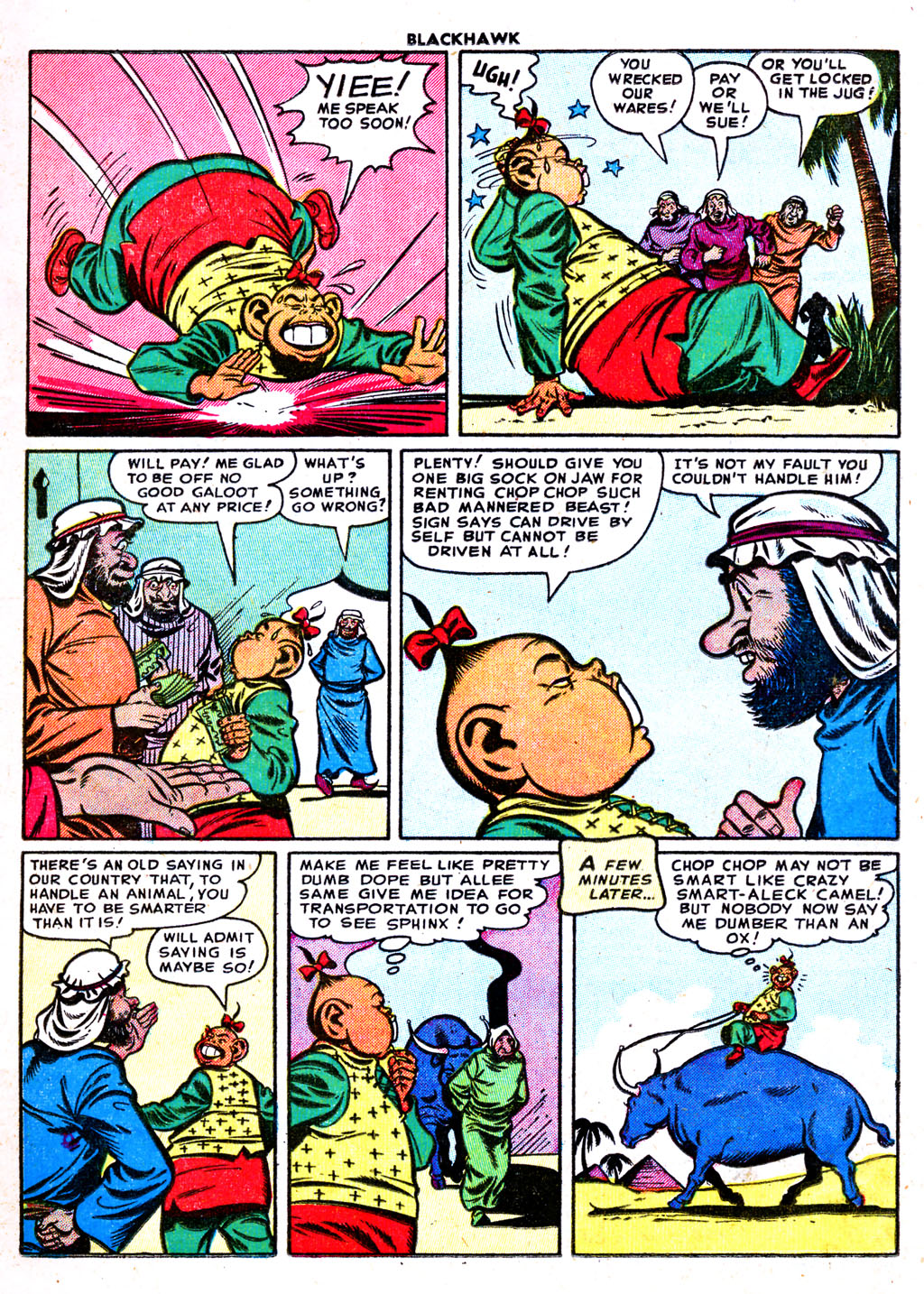 Read online Blackhawk (1957) comic -  Issue #87 - 17