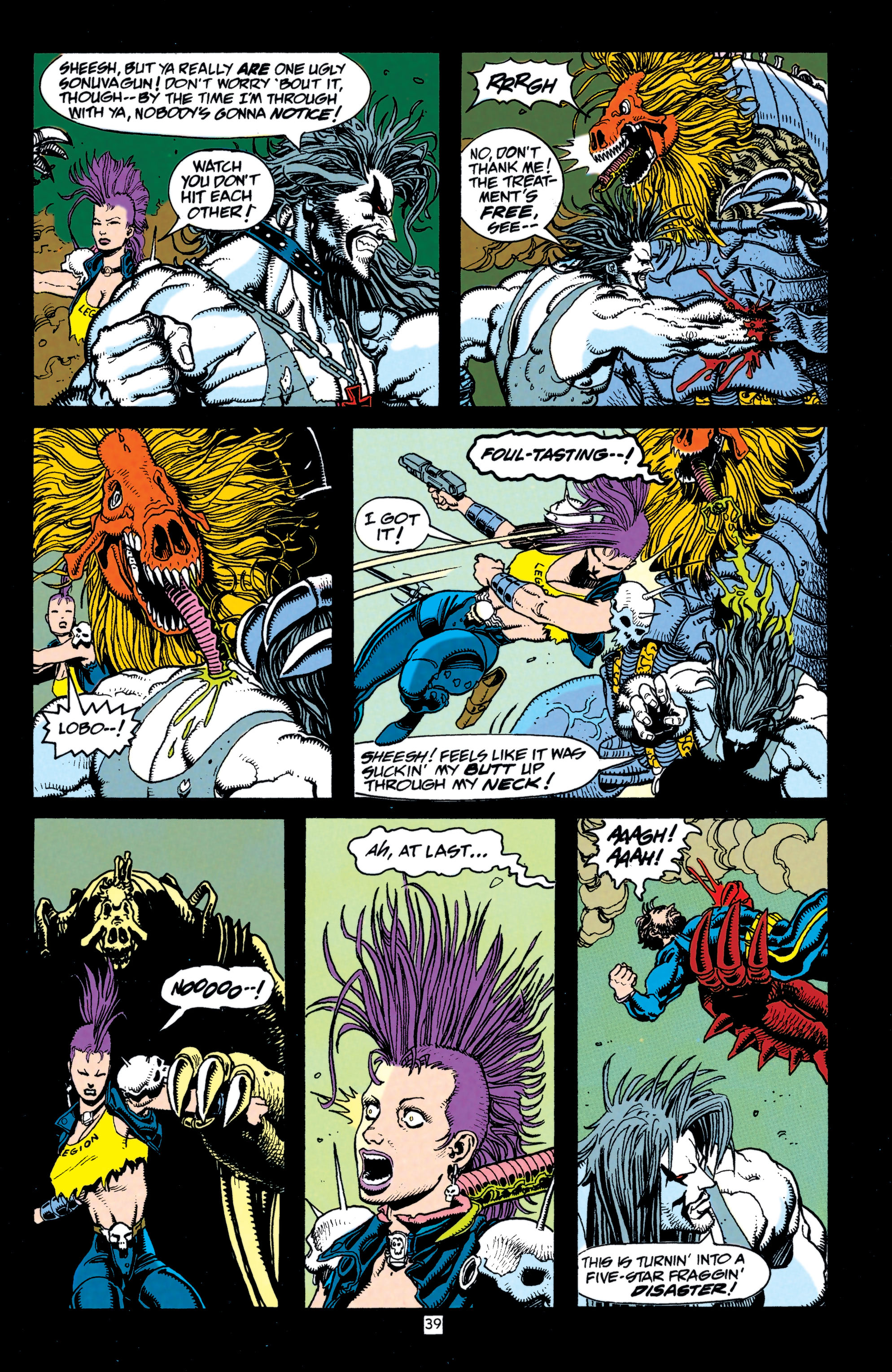 Read online Lobo (1993) comic -  Issue # _Annual 1 - Bloodlines - 40