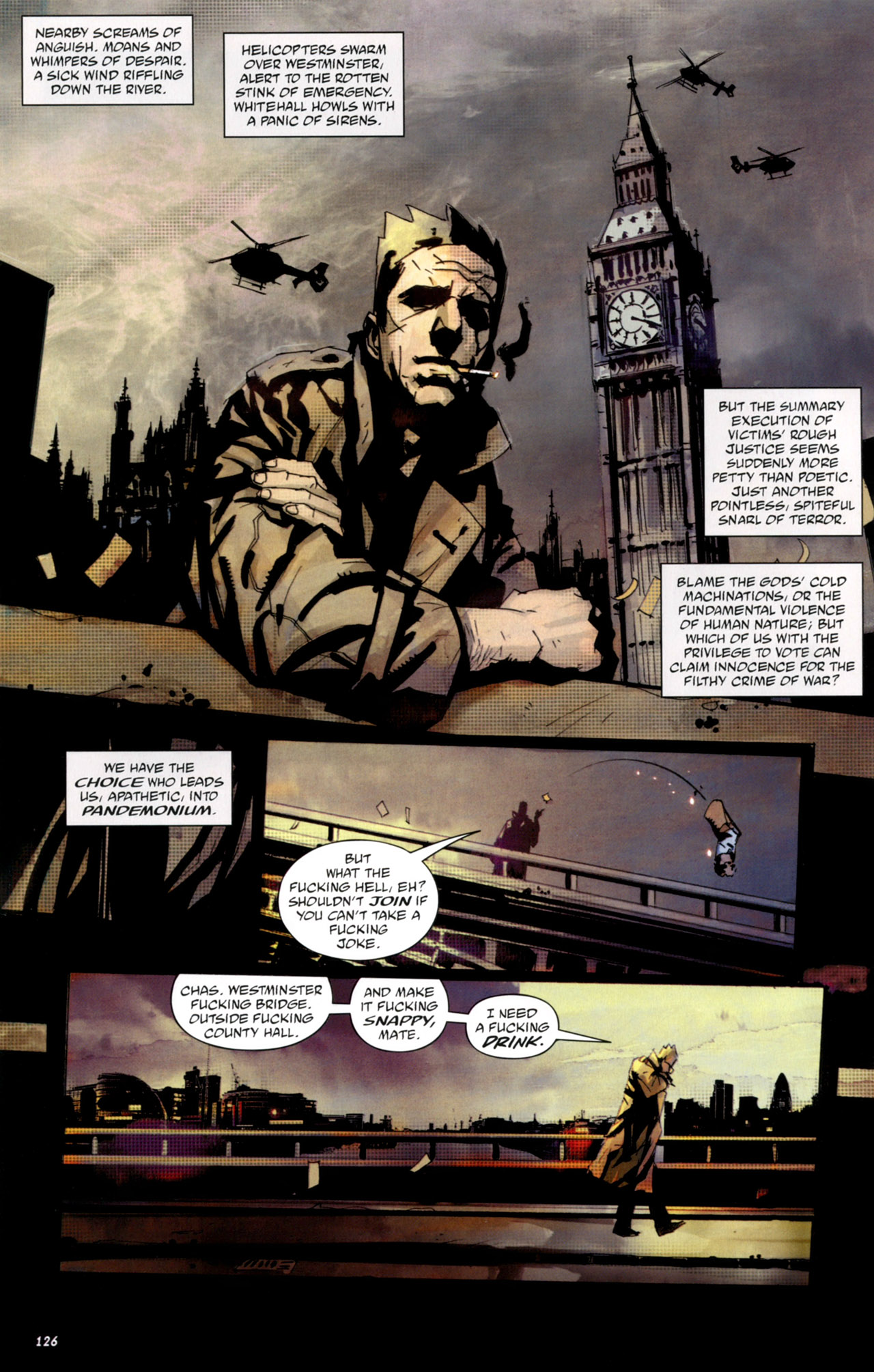 Read online John Constantine, Hellblazer: Pandemonium comic -  Issue # TPB - 129