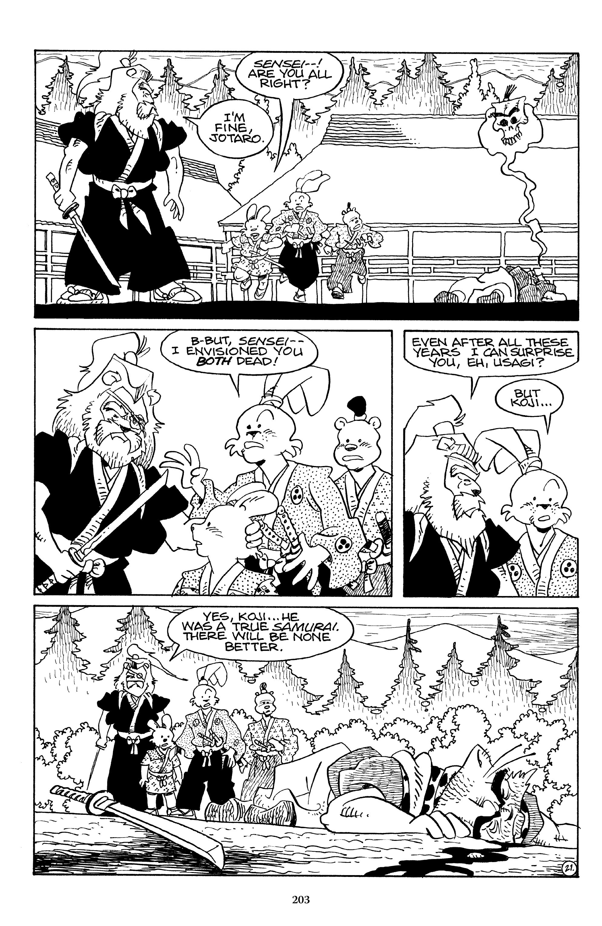 Read online The Usagi Yojimbo Saga comic -  Issue # TPB 4 - 201