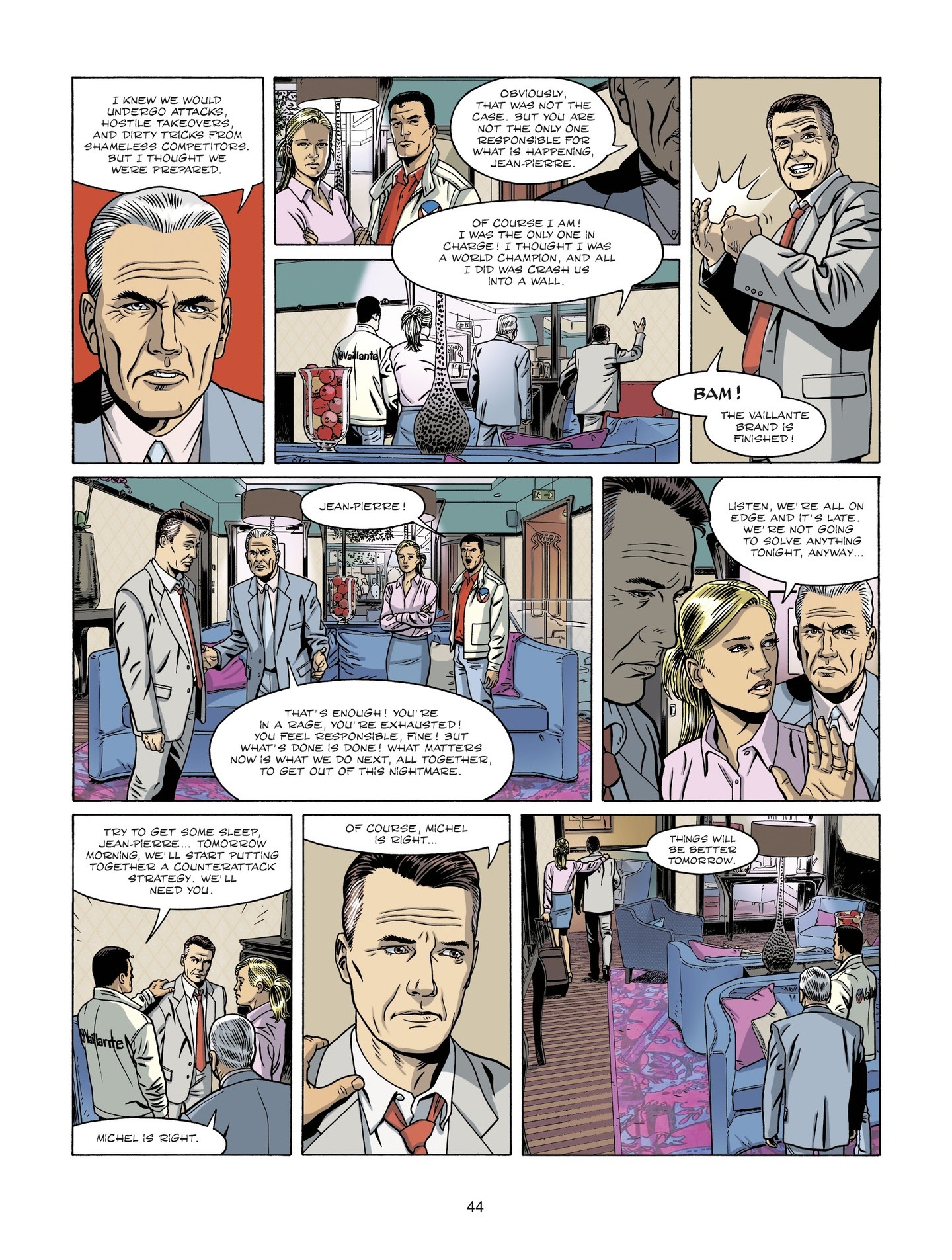 Read online Michel Vaillant comic -  Issue #4 - 44