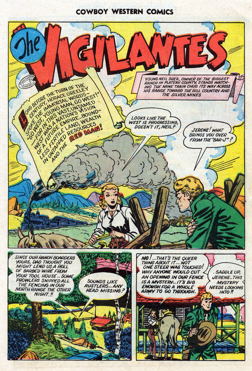 Read online Cowboy Western Comics (1948) comic -  Issue #26 - 31