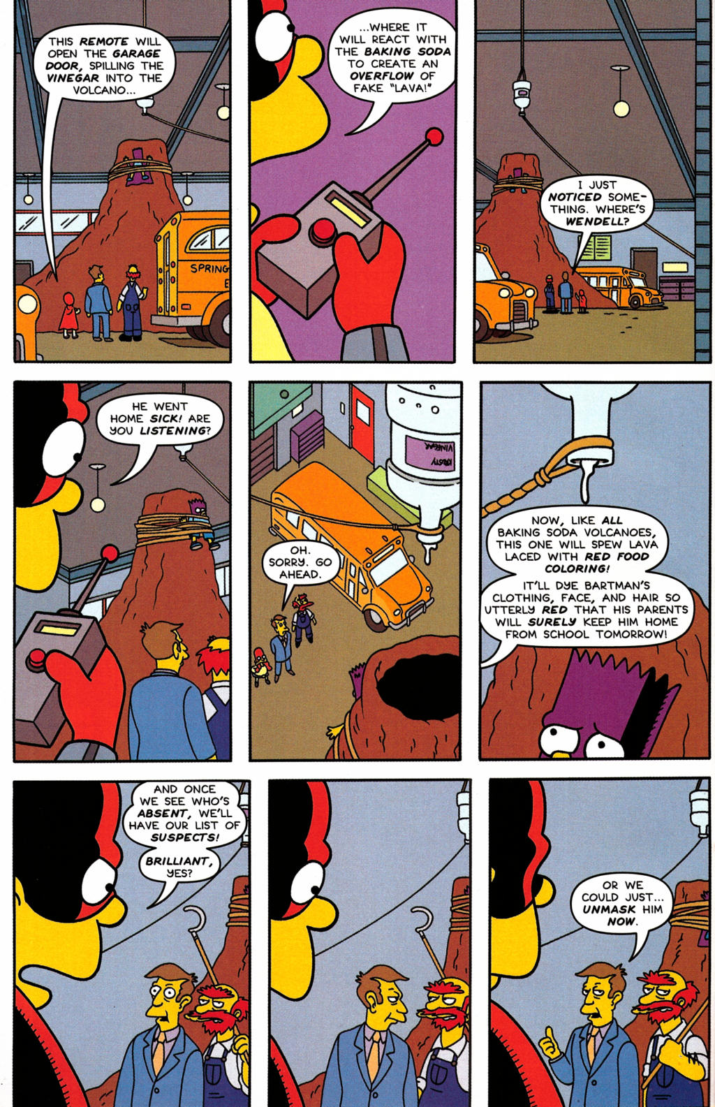 Read online Bongo Comics Presents Simpsons Super Spectacular comic -  Issue #4 - 12