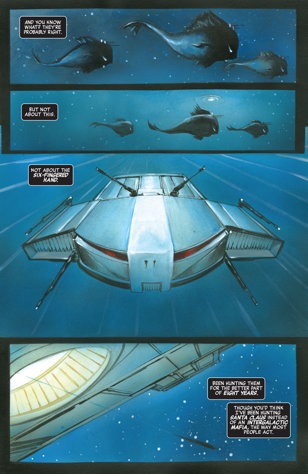 Read online Space: Punisher comic -  Issue #1 - 4