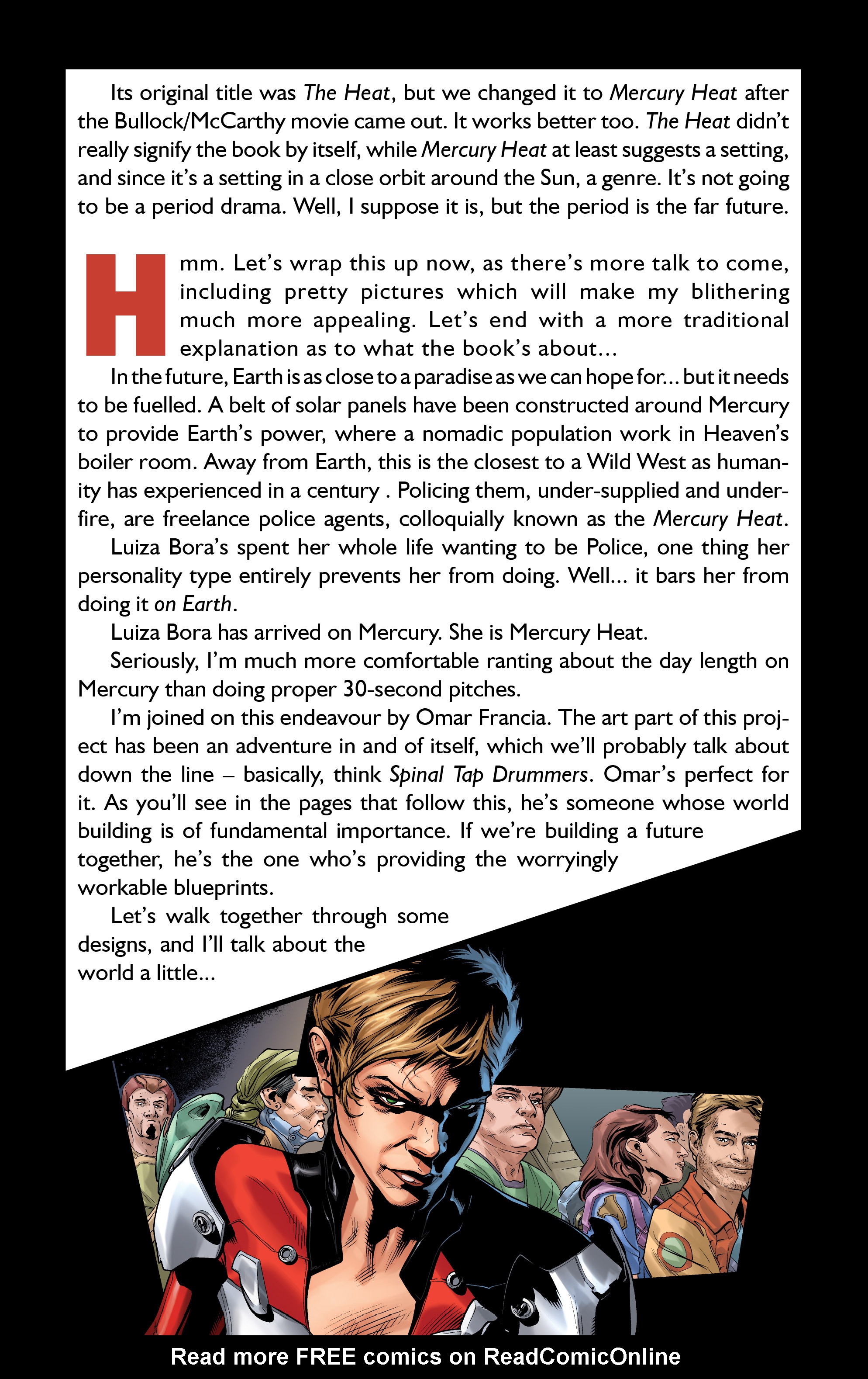 Read online Free Comic Book Day 2015 comic -  Issue # Mercury Heat Debut - 18
