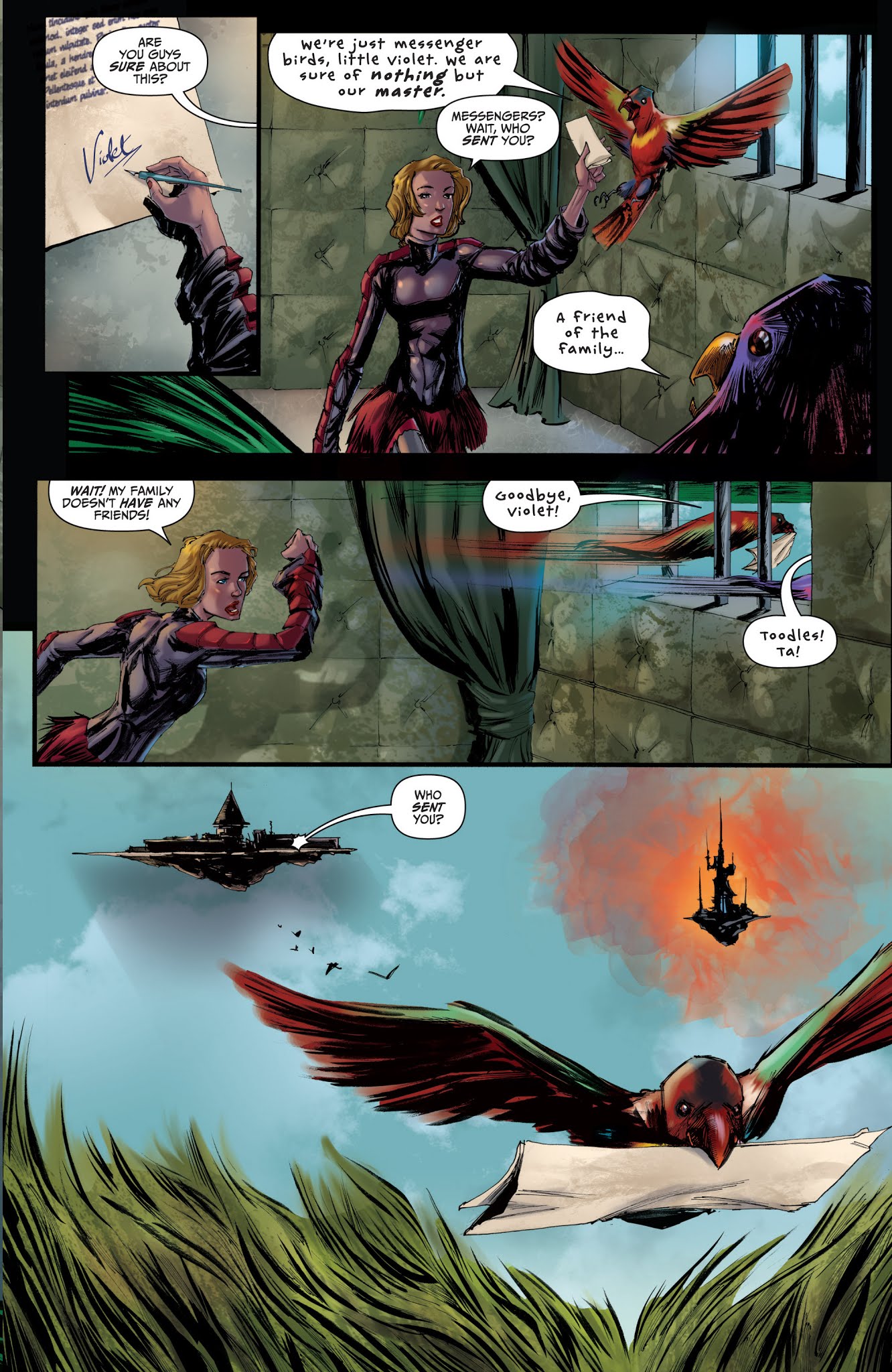 Read online Grimm Fairy Tales presents Wonderland: Asylum comic -  Issue #3 - 7