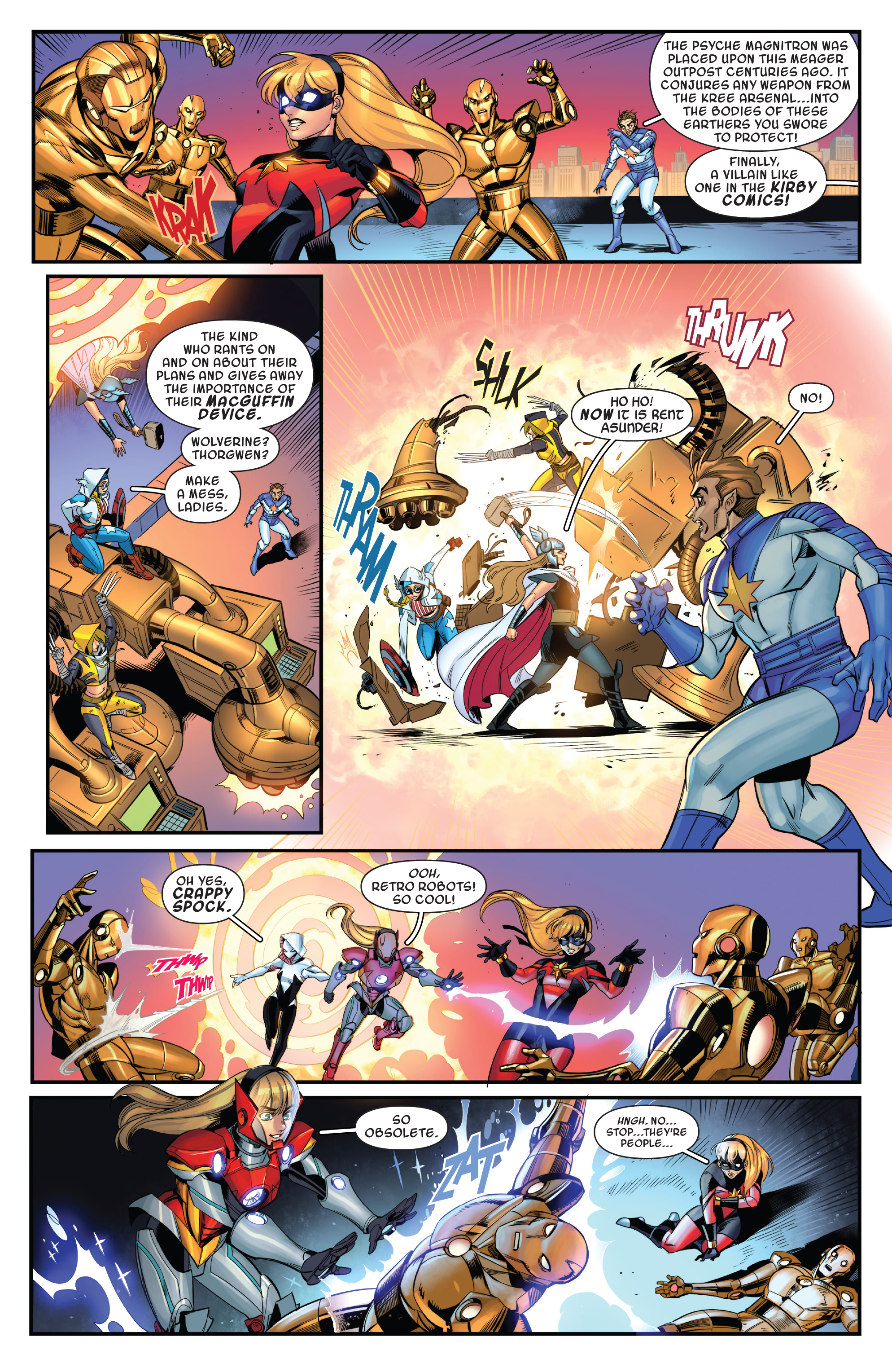 Read online Spider-Gwen: Gwenverse comic -  Issue #4 - 12