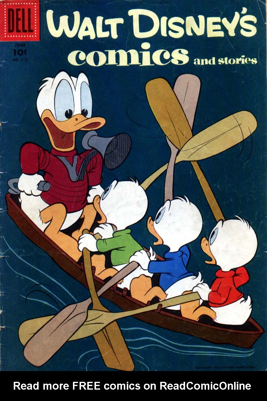 Read online Walt Disney's Comics and Stories comic -  Issue #213 - 1