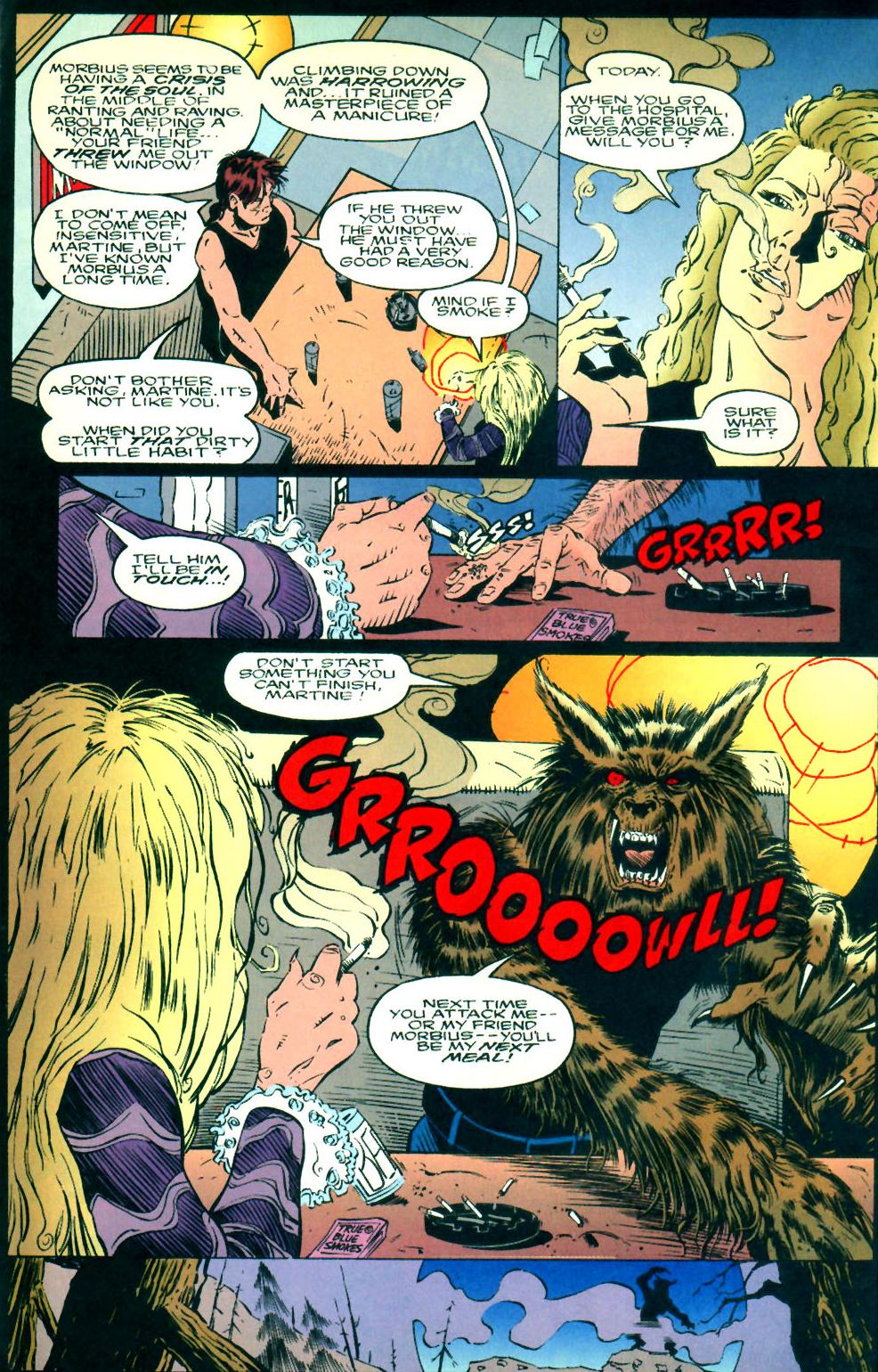 Read online Morbius: The Living Vampire (1992) comic -  Issue #27 - 22
