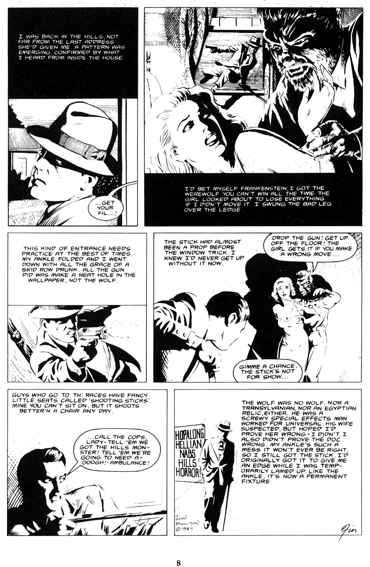 Read online Cheval Noir comic -  Issue #2 - 10