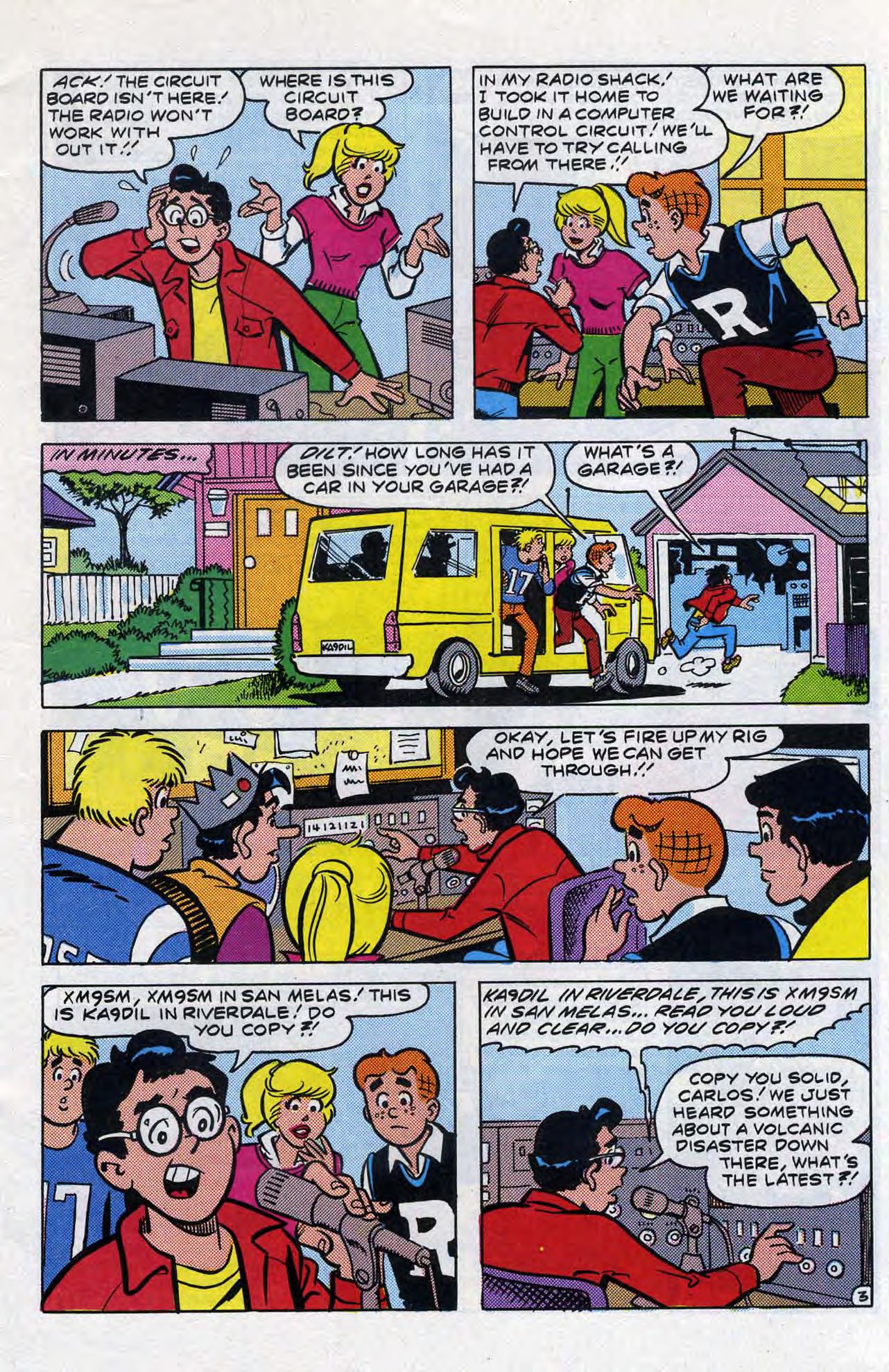Read online Archie's Ham Radio Adventure comic -  Issue # Full - 5