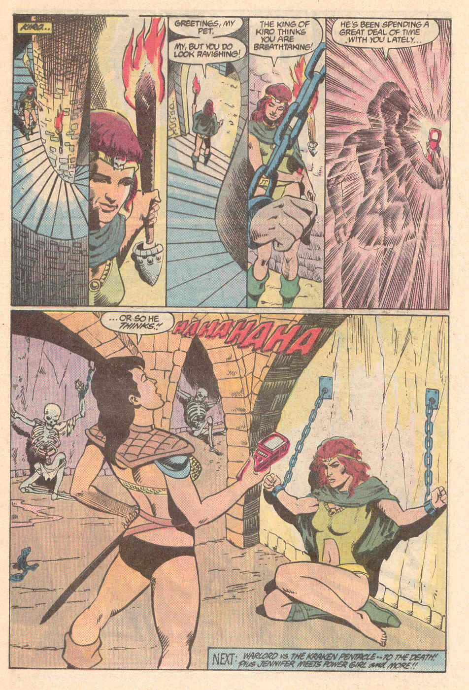 Read online Warlord (1976) comic -  Issue #119 - 22