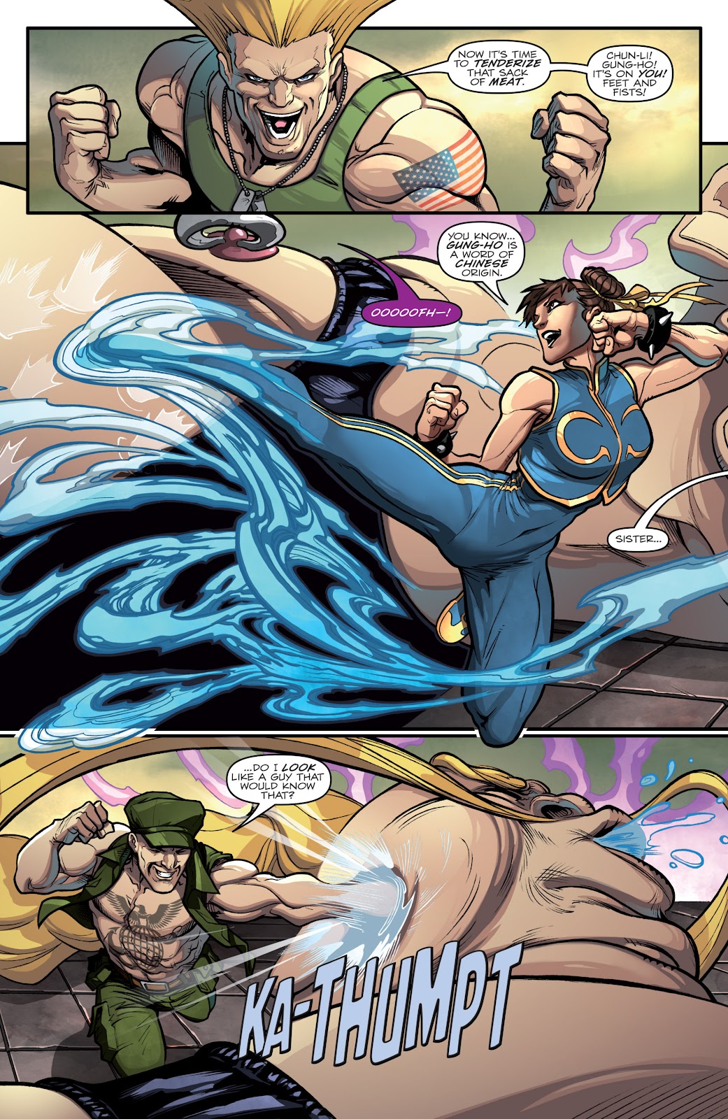 Street Fighter X G.I. Joe issue 6 - Page 14