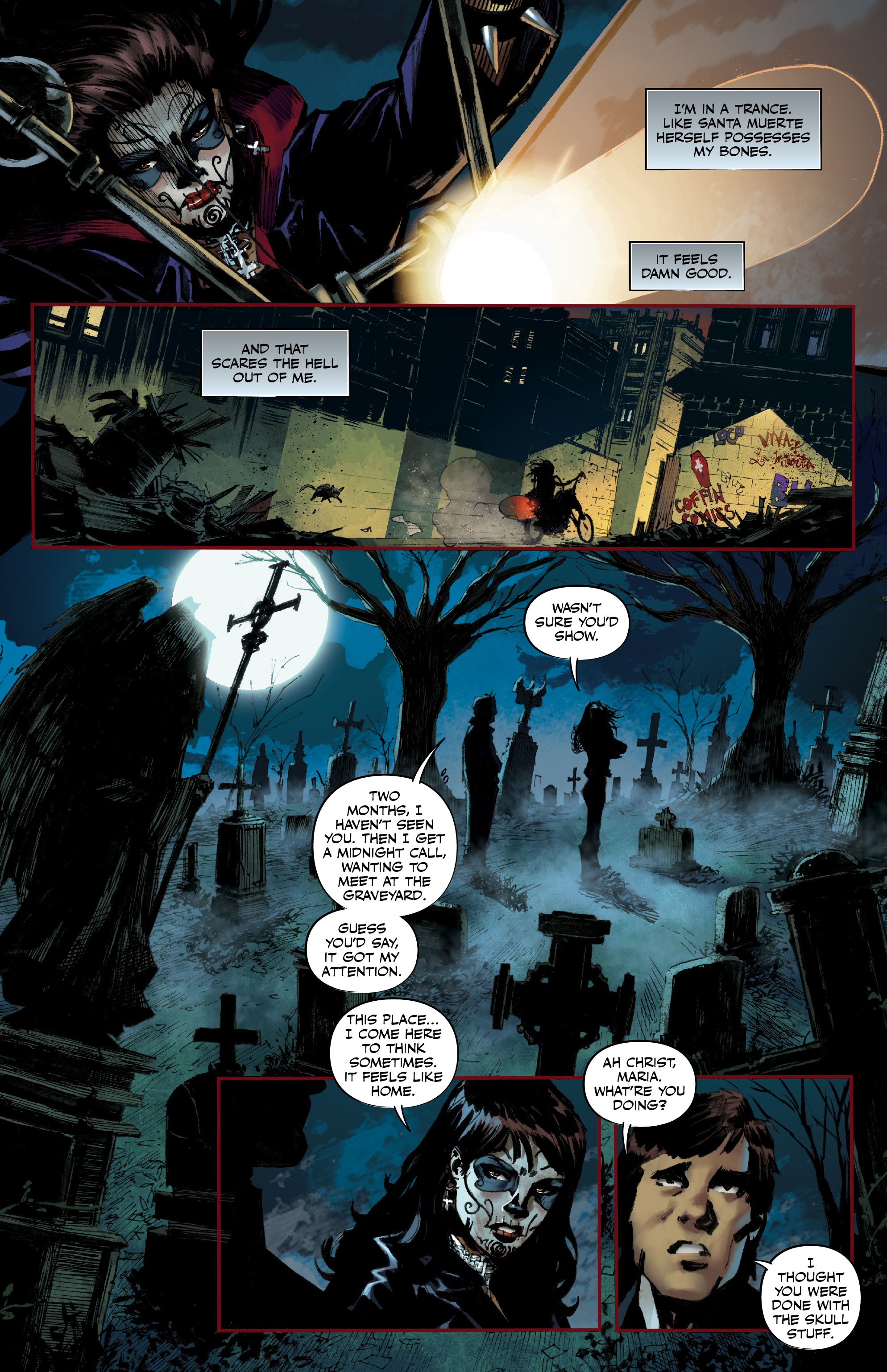 Read online La Muerta: Vengeance comic -  Issue # Full - 9