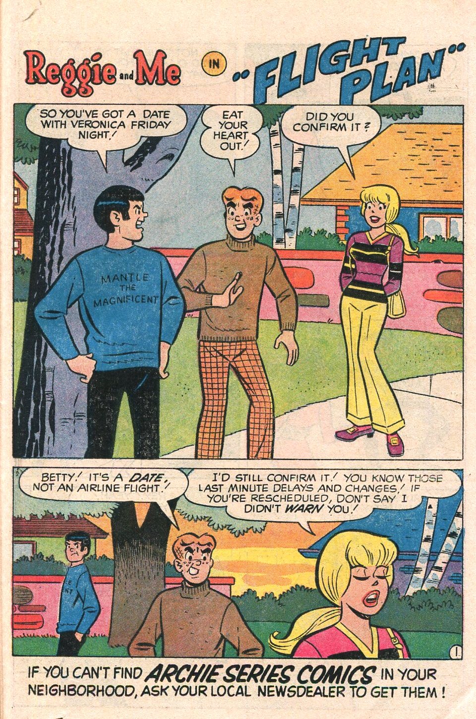 Read online Reggie and Me (1966) comic -  Issue #68 - 35