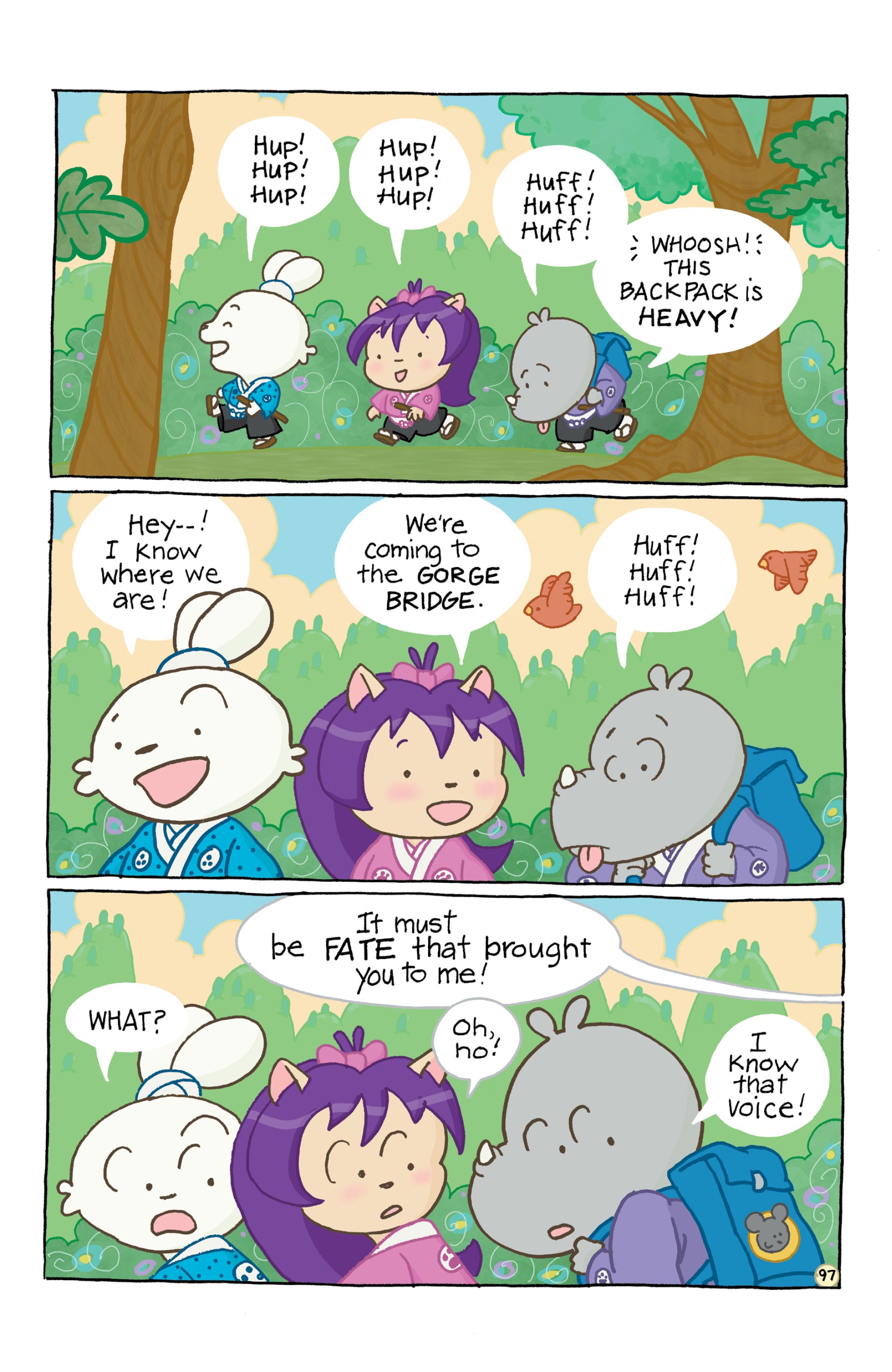 Read online Chibi-Usagi: Attack of the Heebie Chibis comic -  Issue # TPB - 101