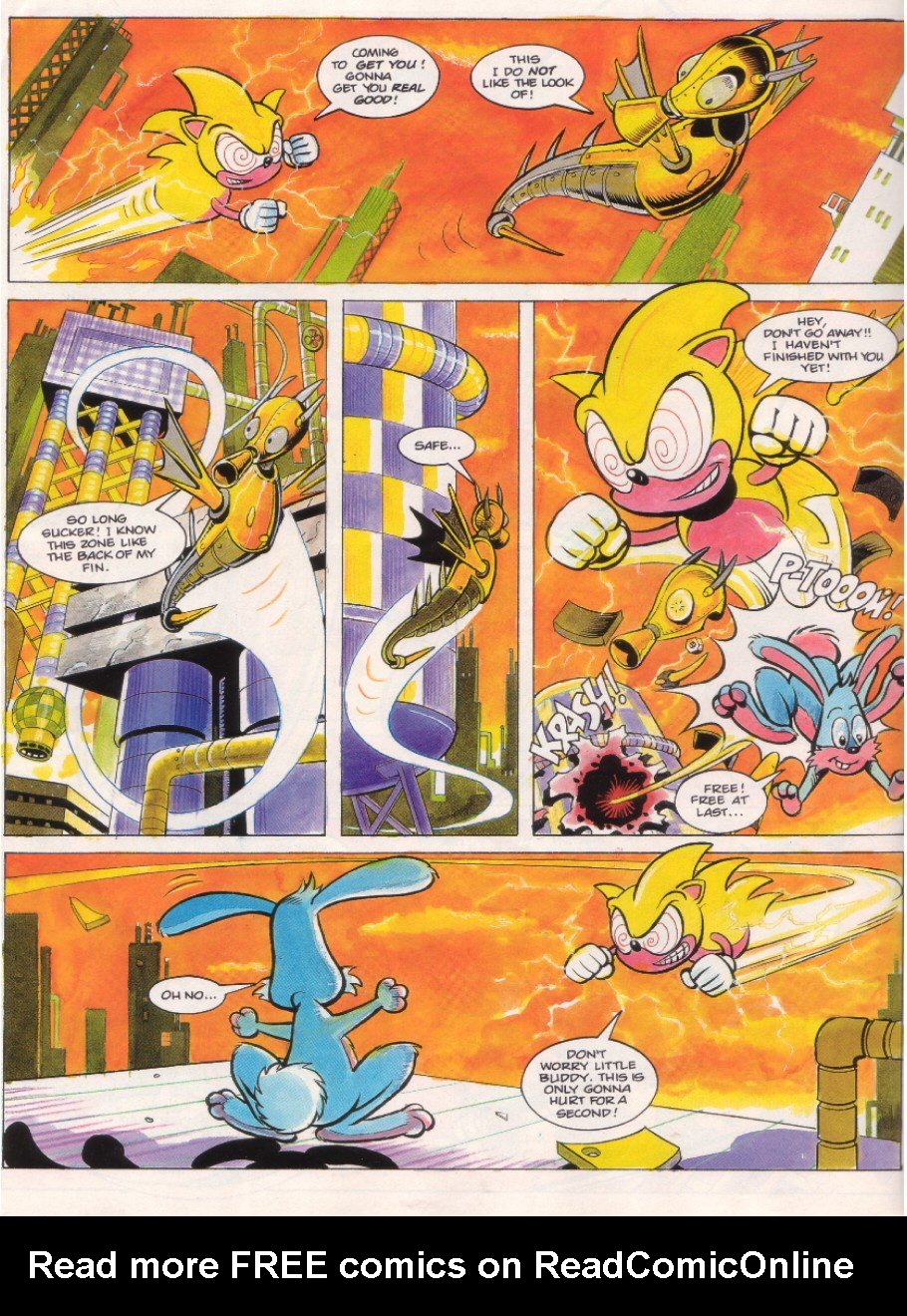 Read online Sonic the Comic comic -  Issue #7 - 8