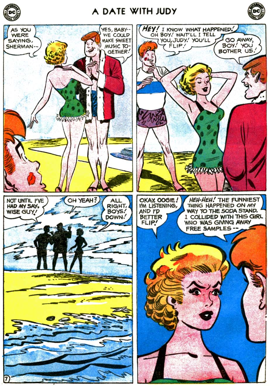 Read online A Date with Judy comic -  Issue #77 - 9