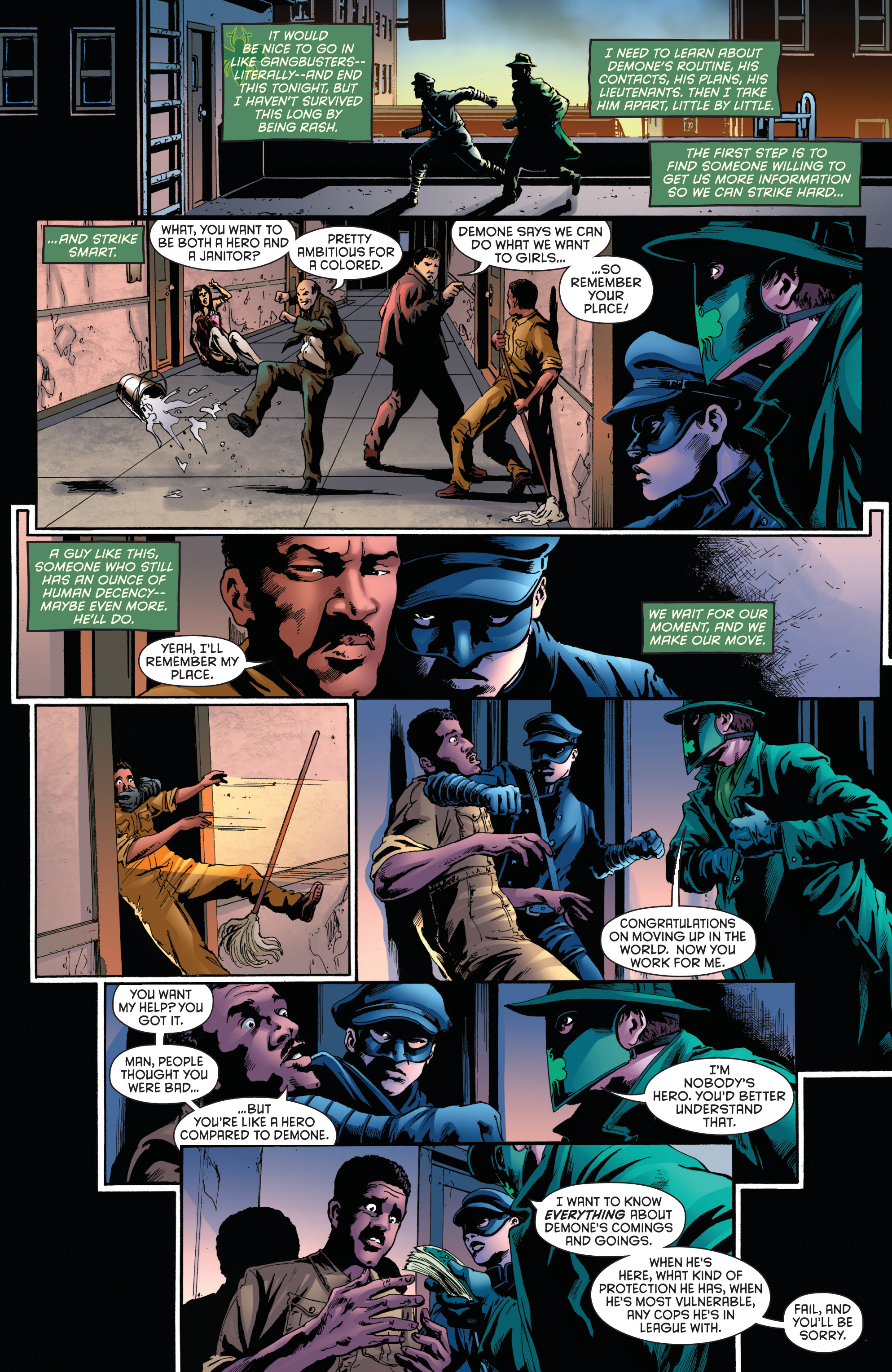 Read online Green Hornet: Reign of The Demon comic -  Issue #1 - 6